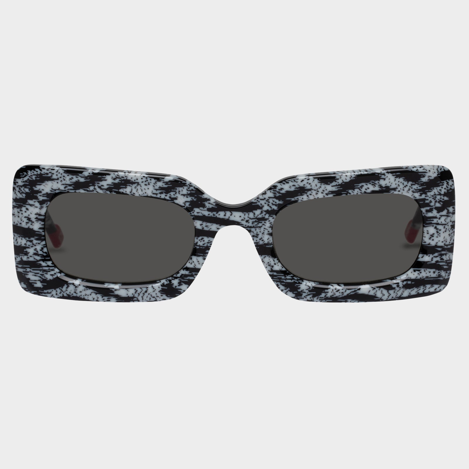Damnedest Digital Dalmatian Uni-Sex Rectangle Sunglasses | Le Specs