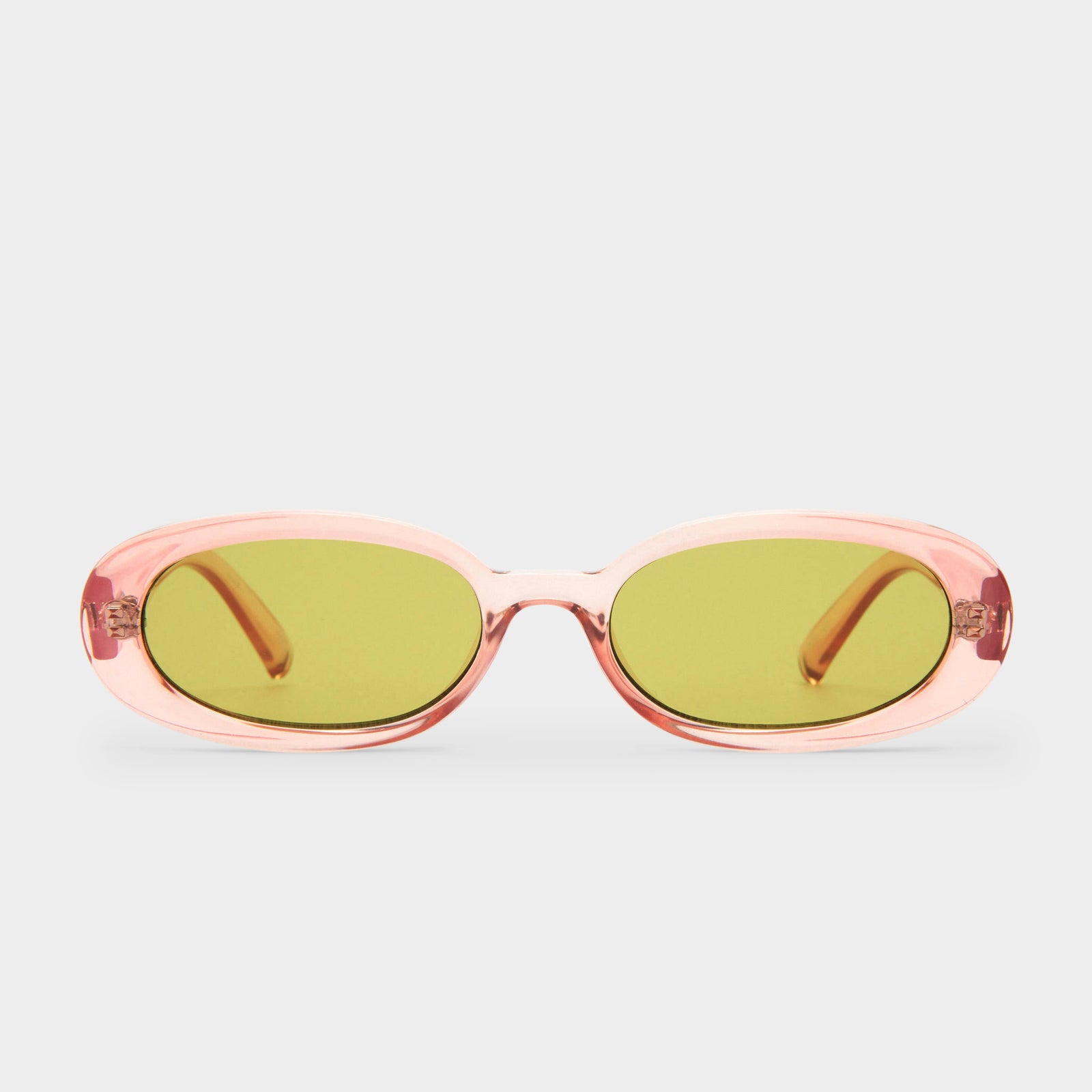 Outta Love Rosewater Female Oval Sunglasses | Le Specs