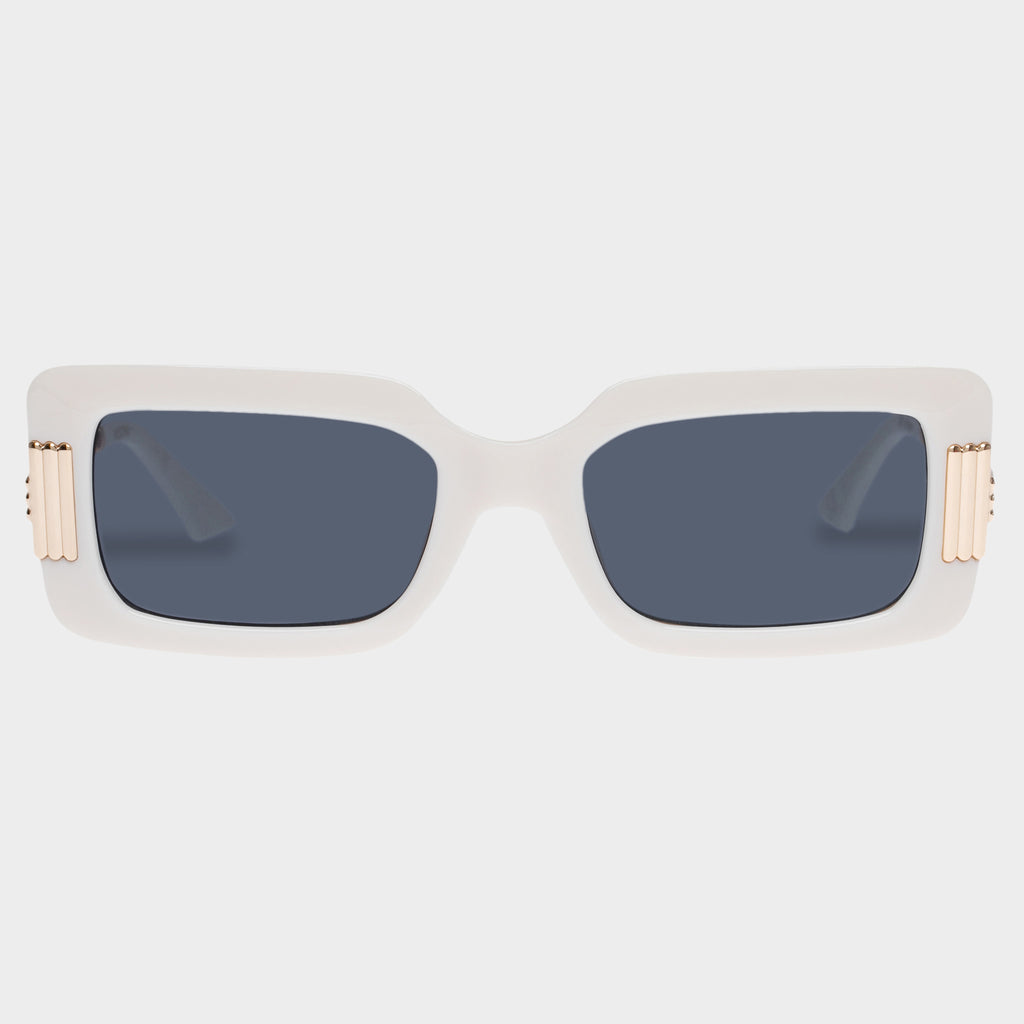Orion Ridge Off White Female Rectangle Sunglasses | Le Specs