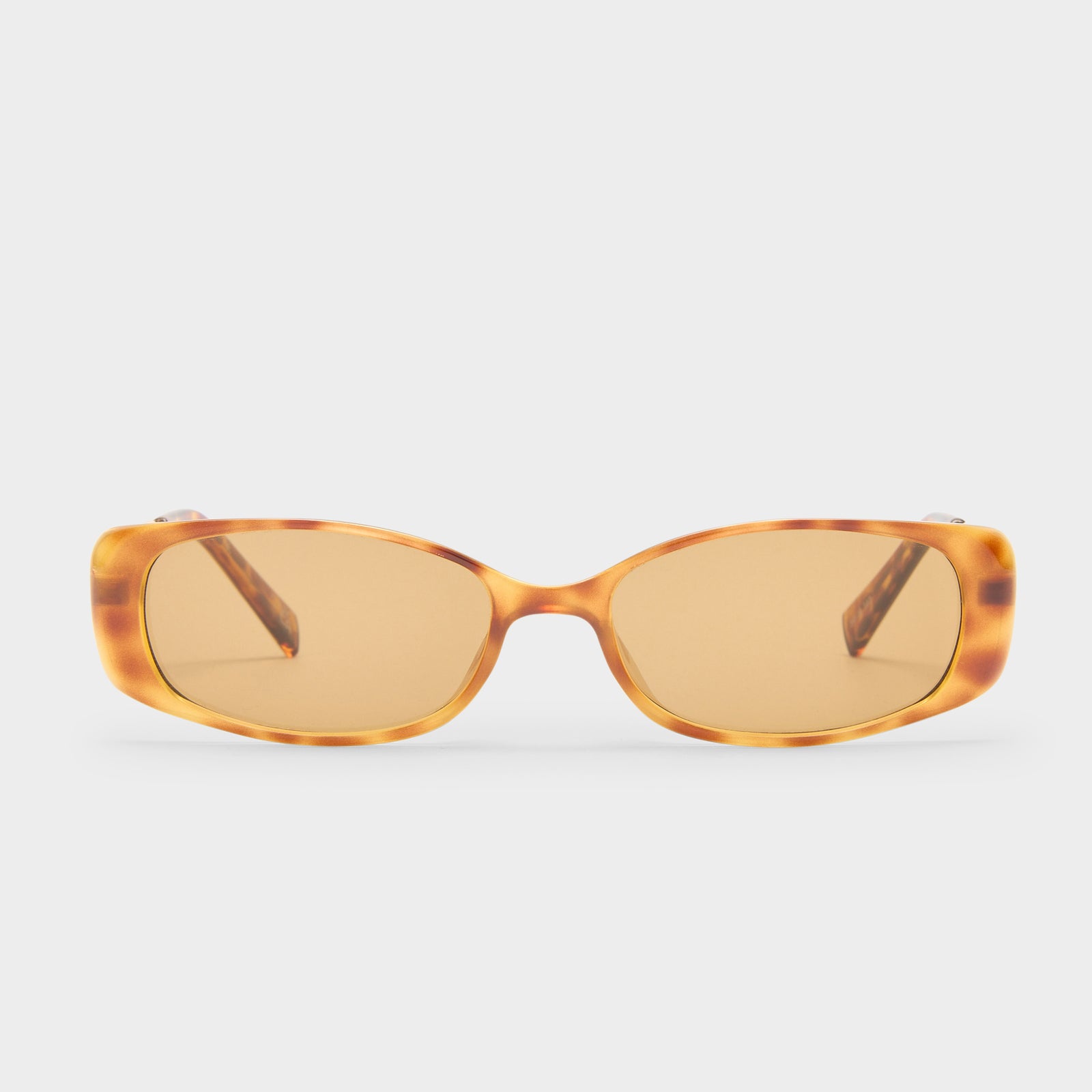 Lil Starlight Vintage Tort Female Rectangle Sunglasses | Le Specs