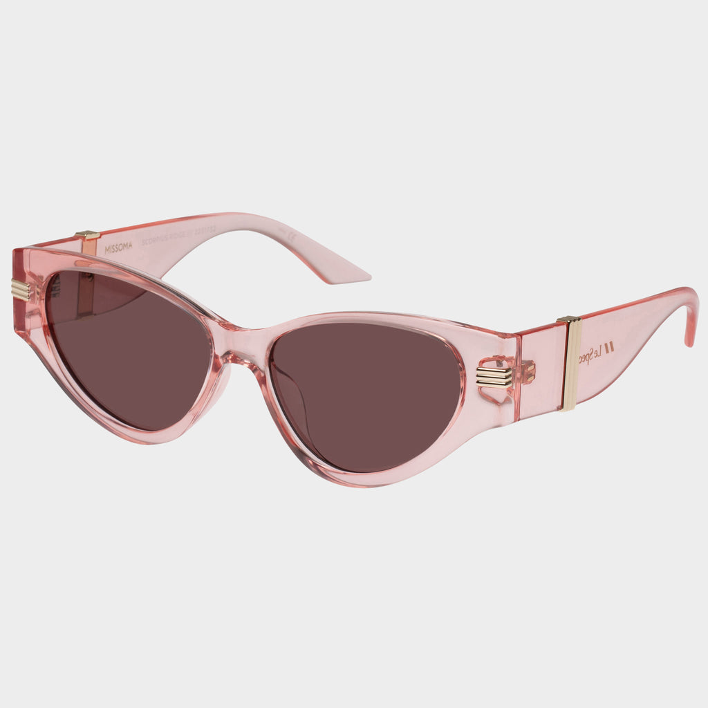 Missoma x Le Specs Scorpius Ridge Pink Sunglasses Scorpius Ridge Pink Female Cat-Eye Sunglasses | Le Specs main image 2