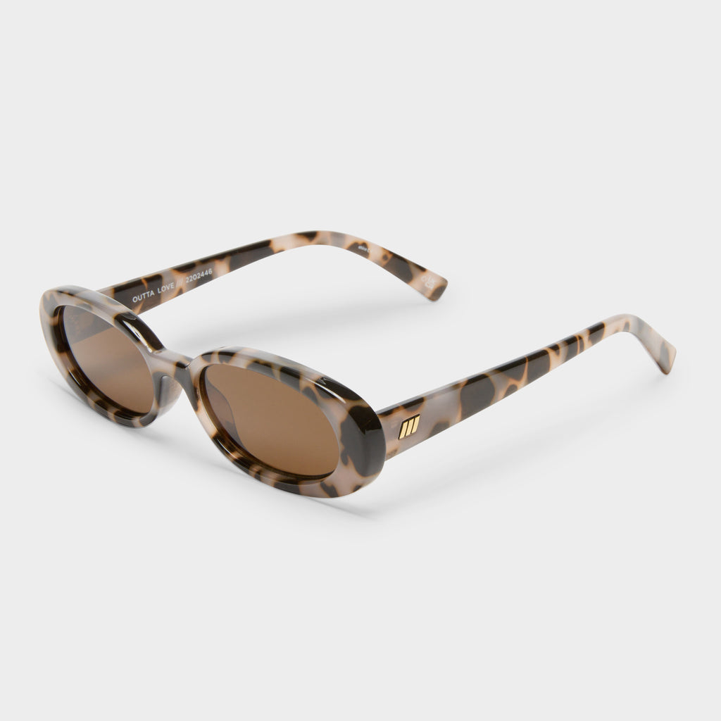 [Le Specs] セレブご用達 新色 キャットアイARMADA COOKIE TORT Outta Love Cookie Tort Female Oval Sunglasses | Le Specs