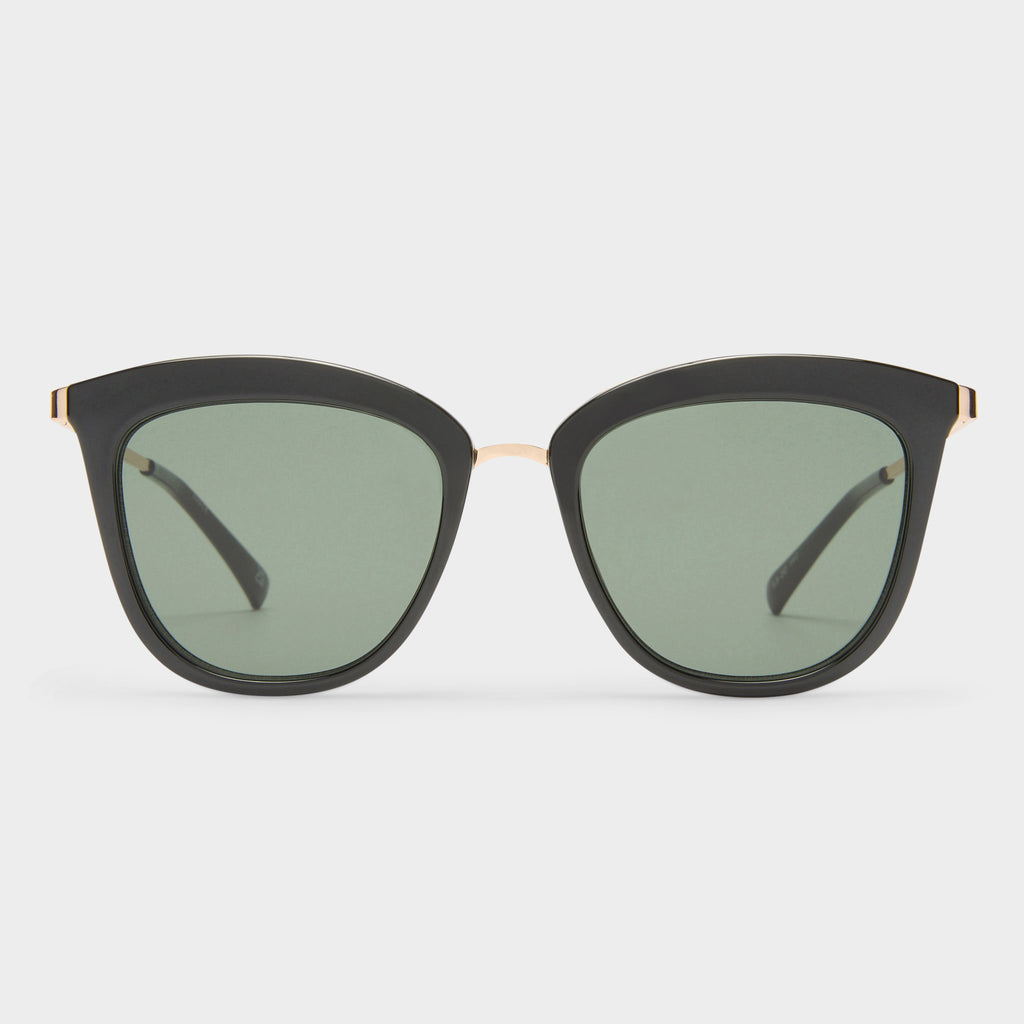 LE SPECS ​​Caliente NEW Tortoise Rose Gold Polarized Sunglasses NEW Caliente Tort Rose Gold Female Cat-Eye Sunglasses | Le Specs main image 2
