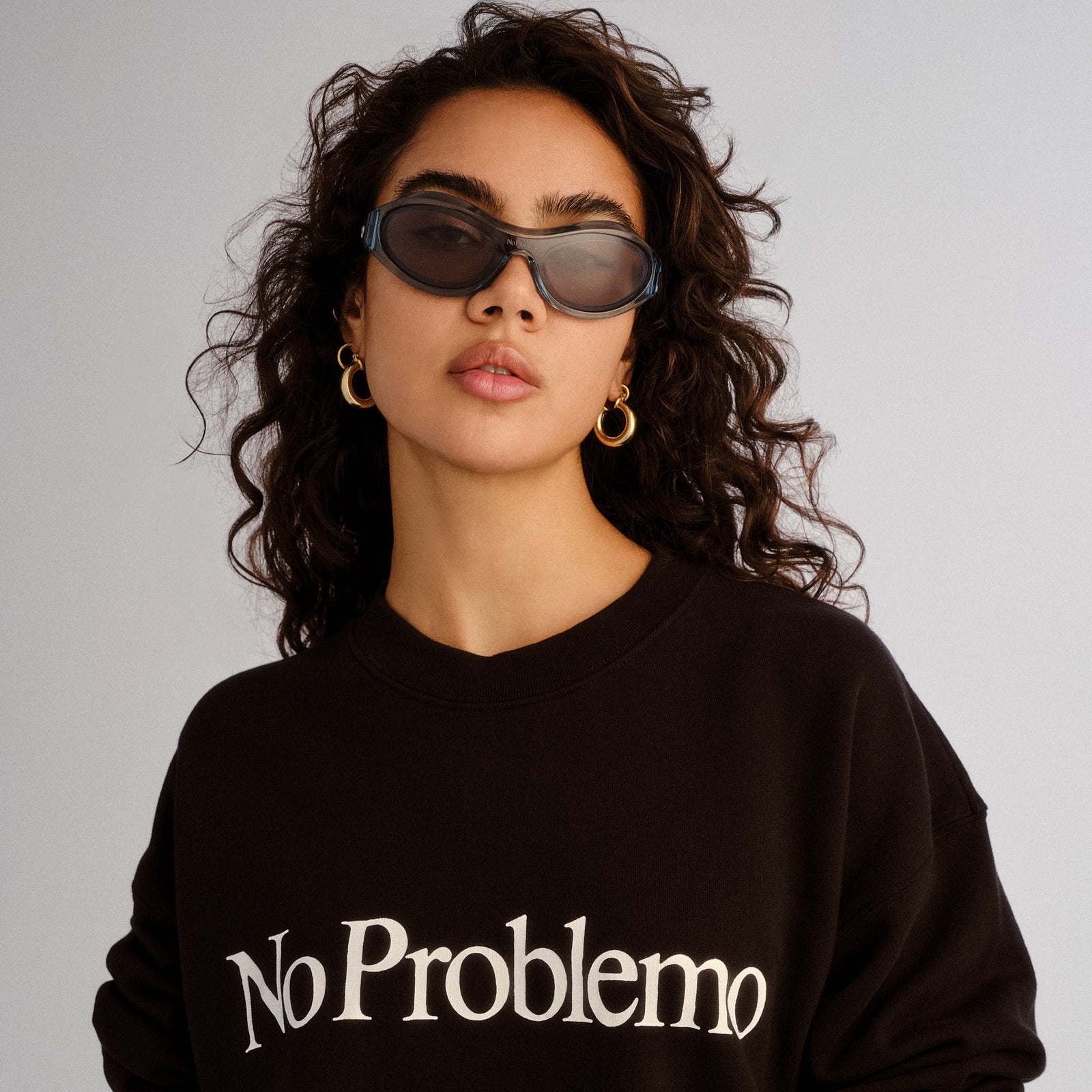 Vortex Slate Blue Uni-Sex Shield Sunglasses | Le Specs