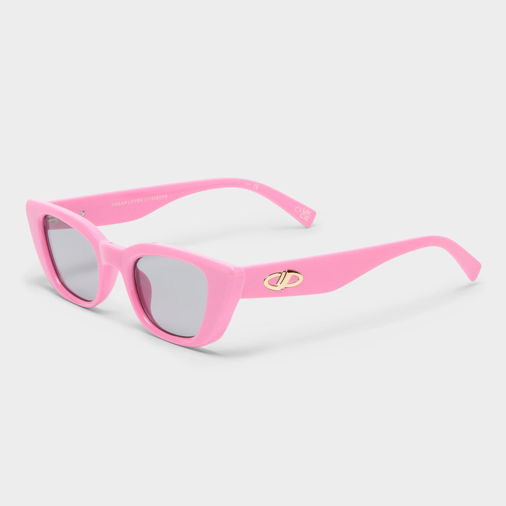 Dream Lover Rouge Pink Female Cat-Eye Sunglasses | Le Specs display picture 2