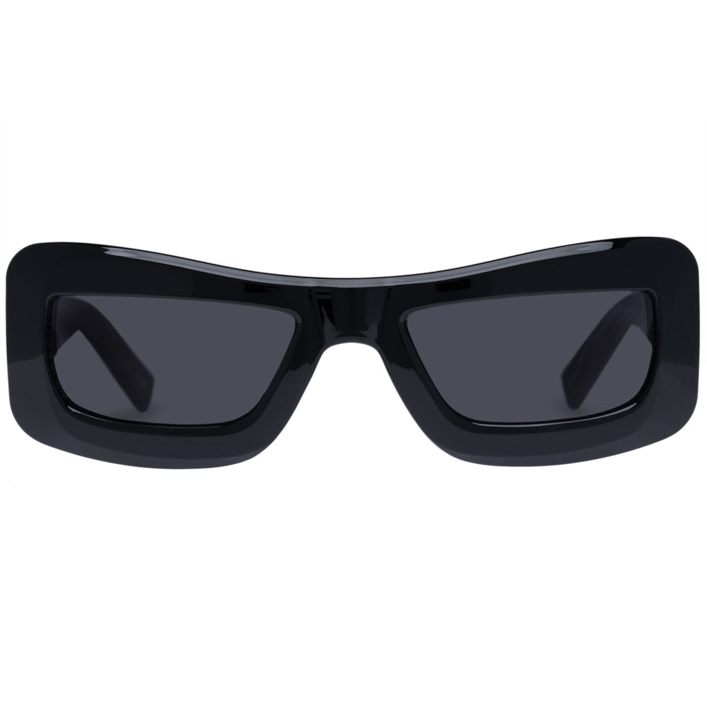 Off-White Marfa Rectangular Frame Sunglasses Black/Dark Grey/White for Men