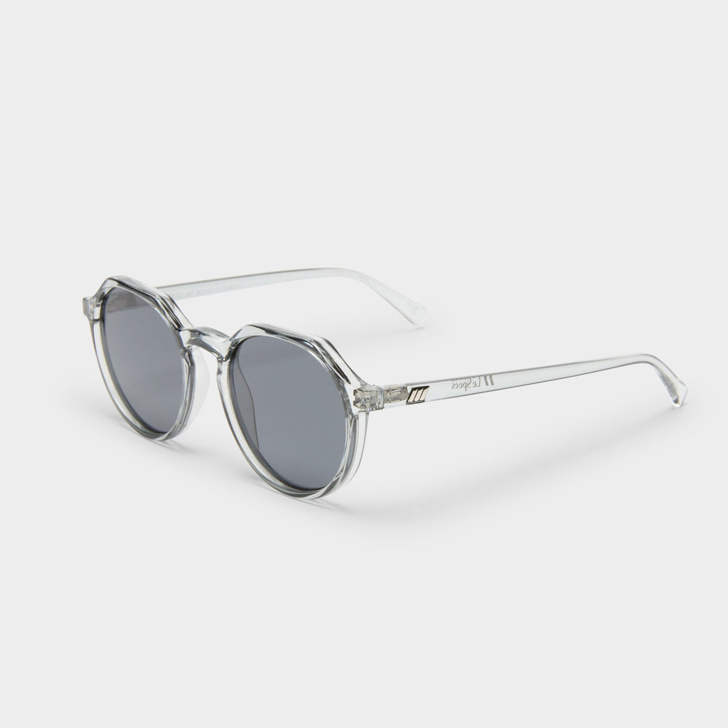 Speed Of Night Pewter Uni-Sex Round Sunglasses | Le Specs