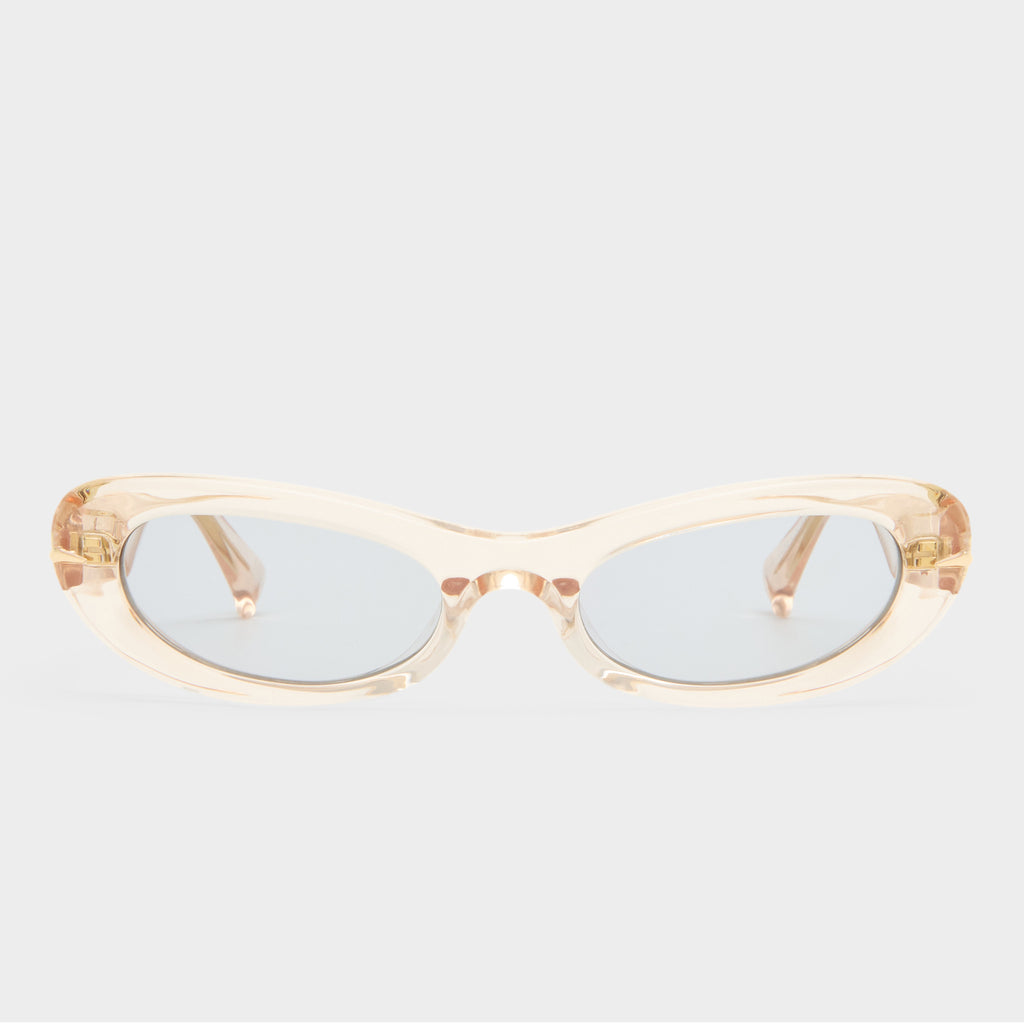 Numero Uno Dune Female Oval Sunglasses | Le Specs