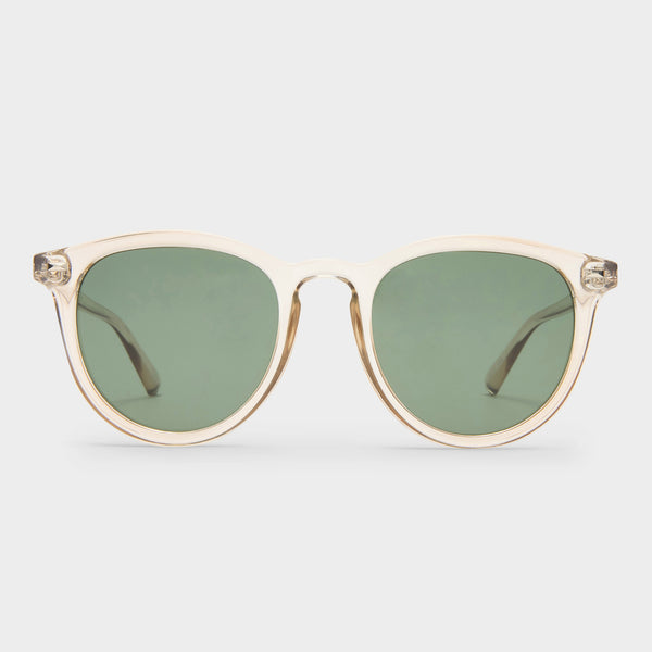 Le Specs Stylish Round Fire Starter Sunglasses Fire Starter Stone Uni-Sex Round Sunglasses | Le Specs main image 4