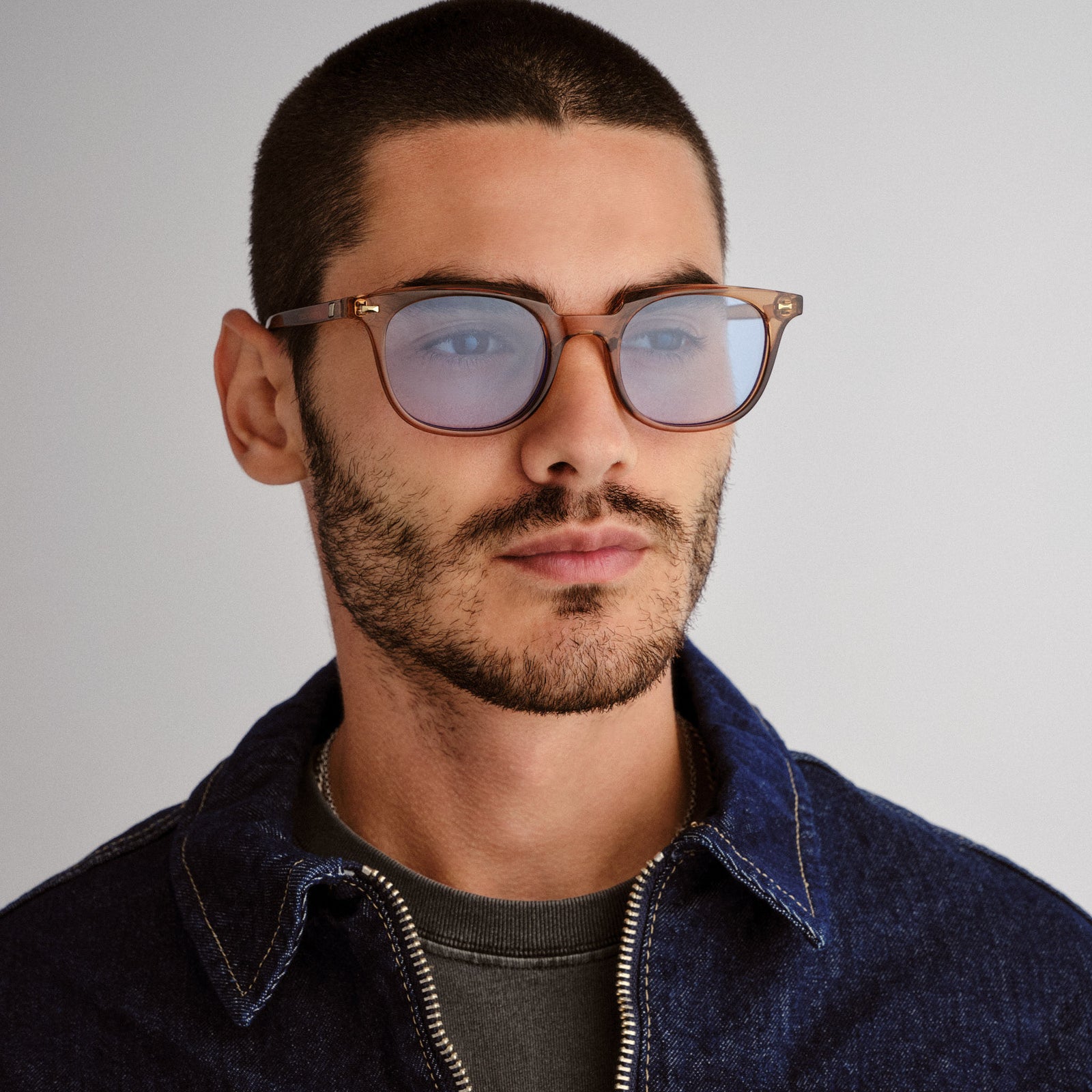 Le Resolu Barley Uni-Sex Round Sunglasses | Le Specs