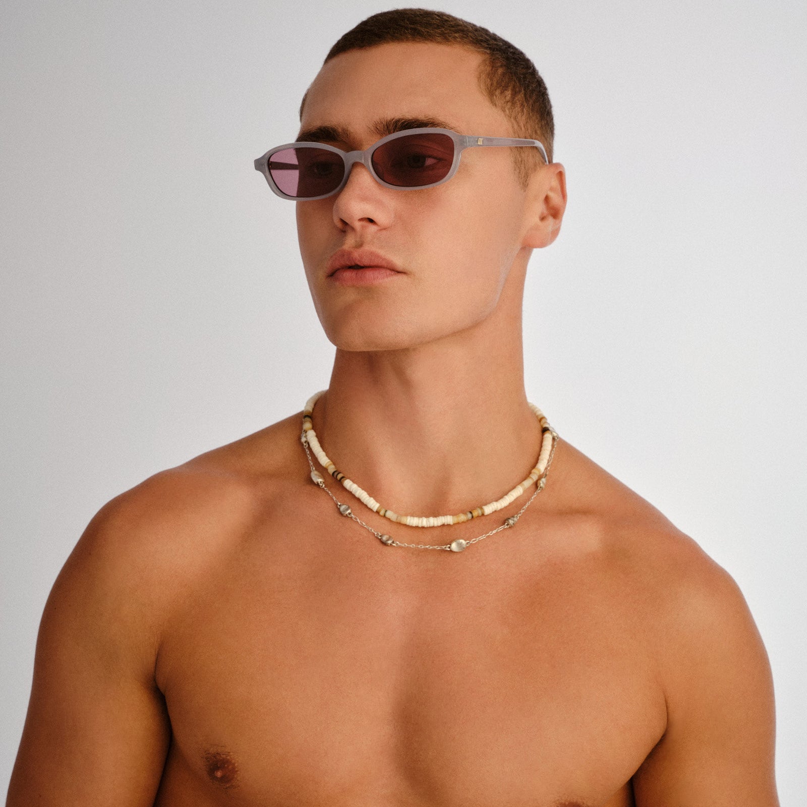 Honey Pot Mist Female Rectangle Sunglasses | Le Specs
