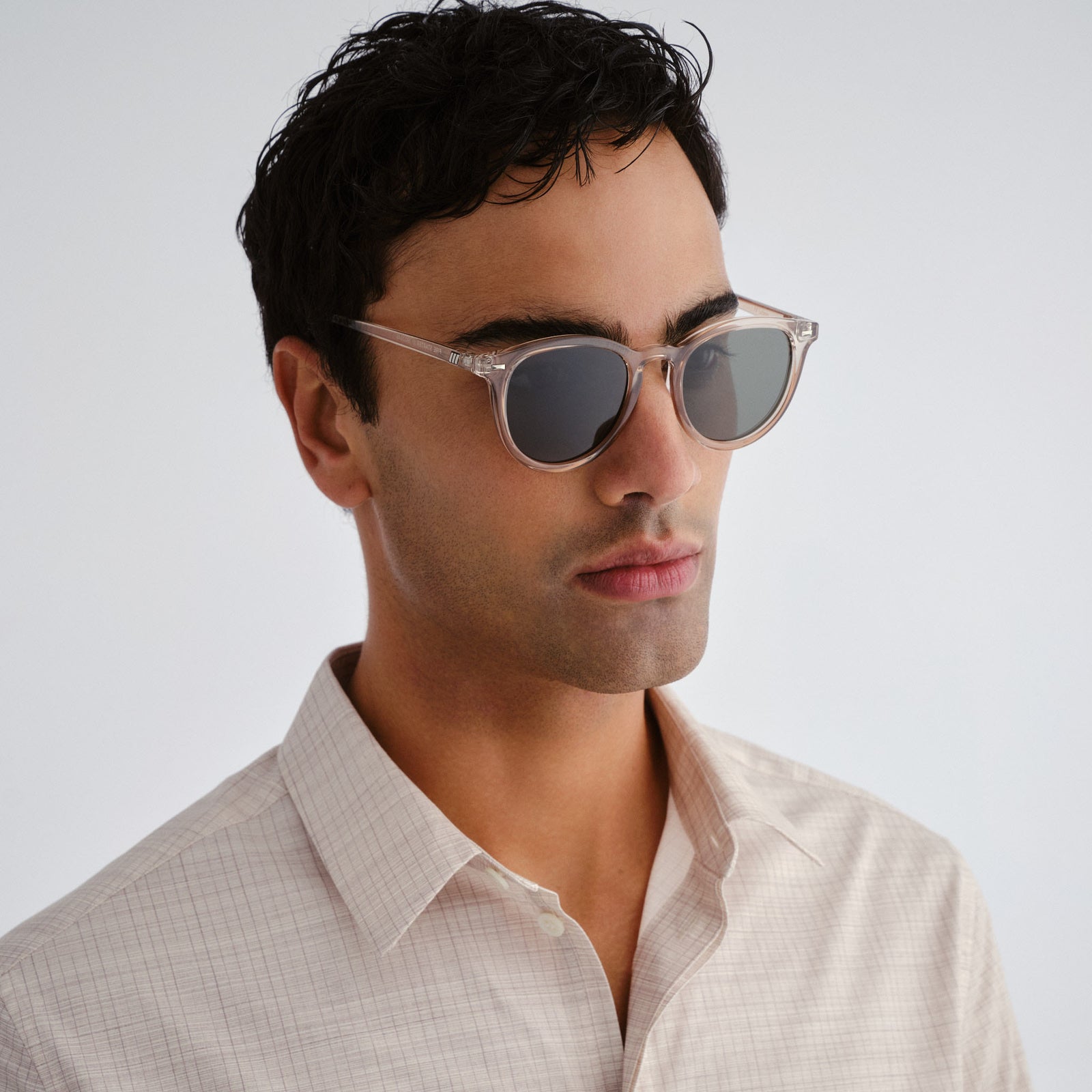 Fire Starter Stone Uni-Sex Round Sunglasses | Le Specs