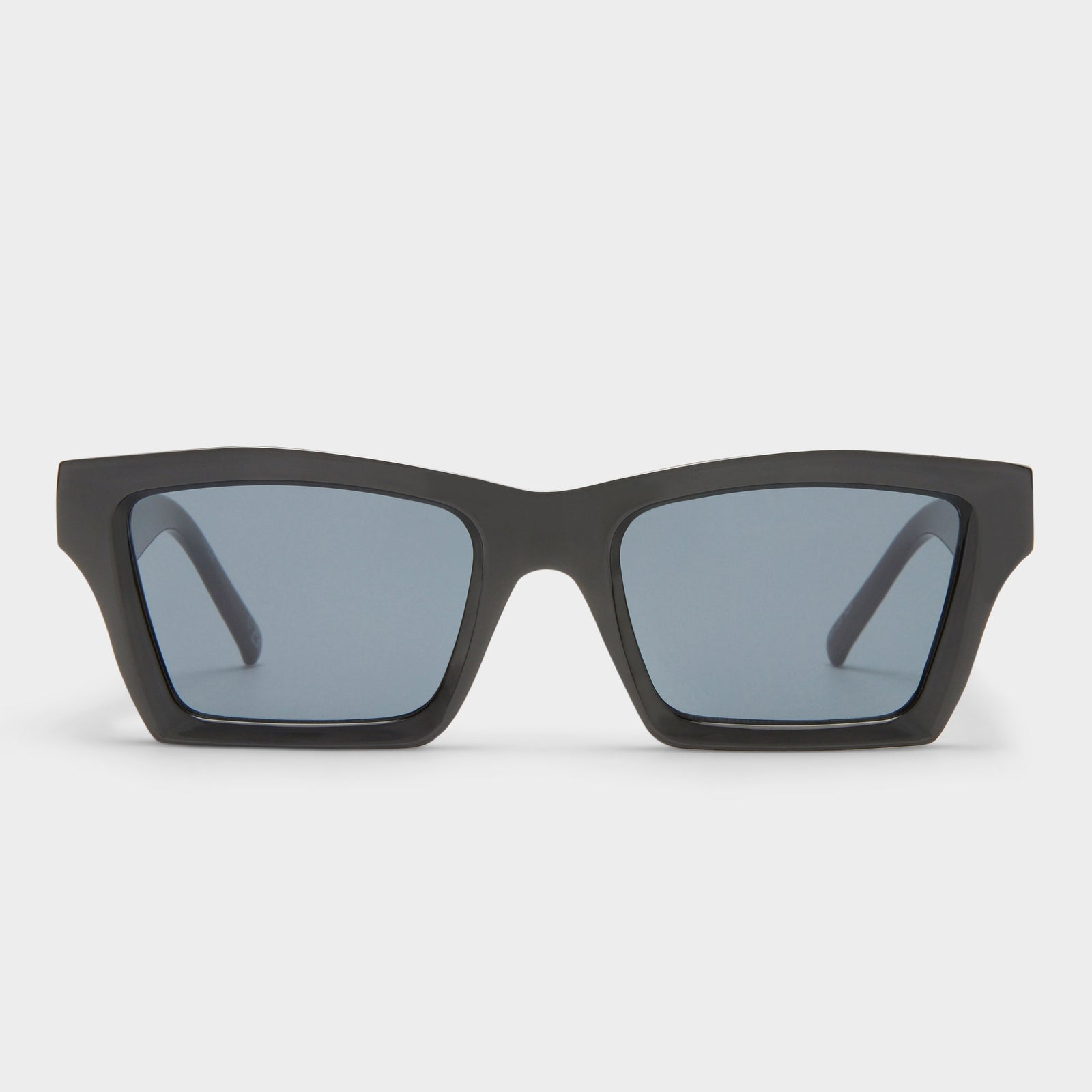 Something Black Uni-Sex D-Frame Sunglasses | Le Specs