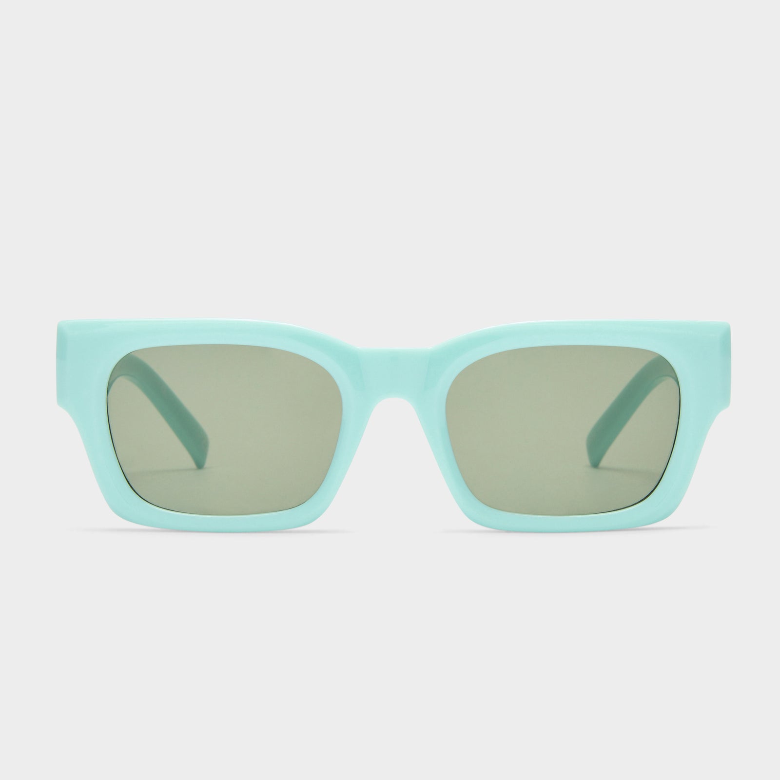 Shmood Ice Blue Uni-Sex Rectangle Sunglasses | Le Specs