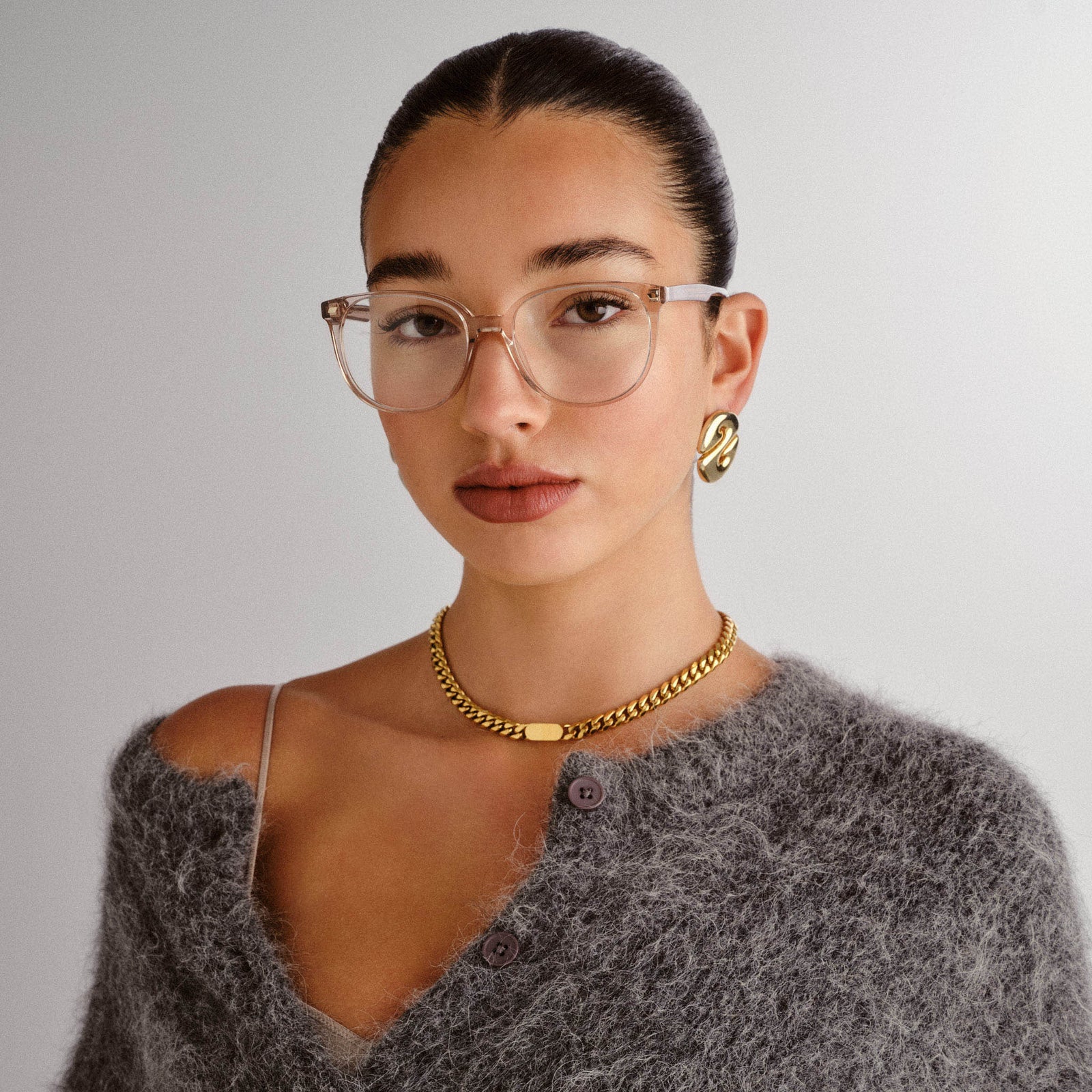 Formentera Rosewater Female Round Optical Frames | Le Specs