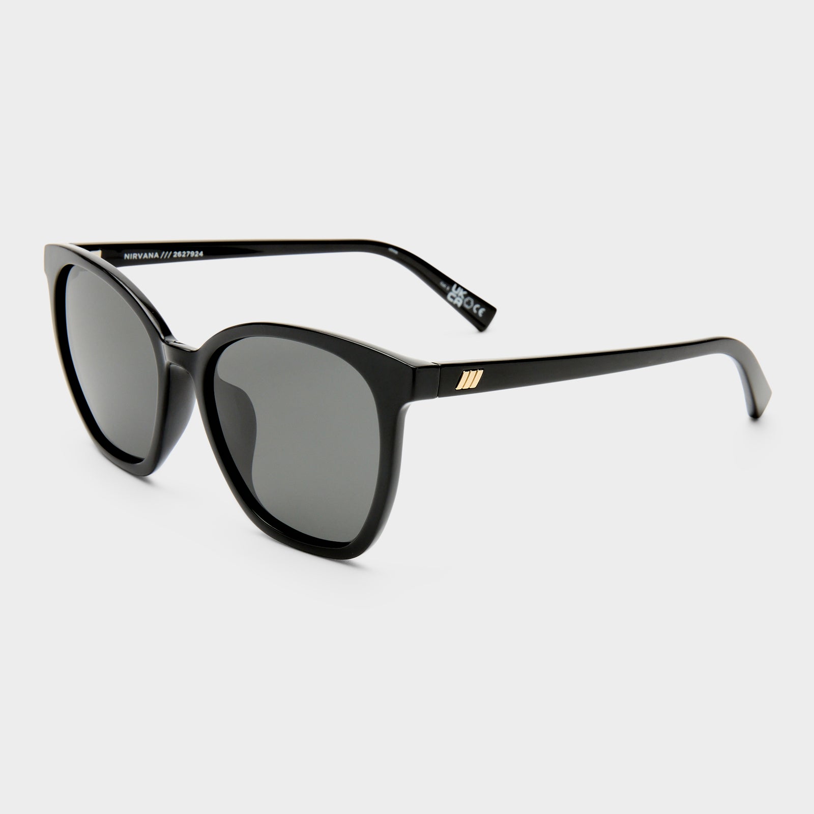 Nirvana Black Female Cat-Eye Sunglasses | Le Specs