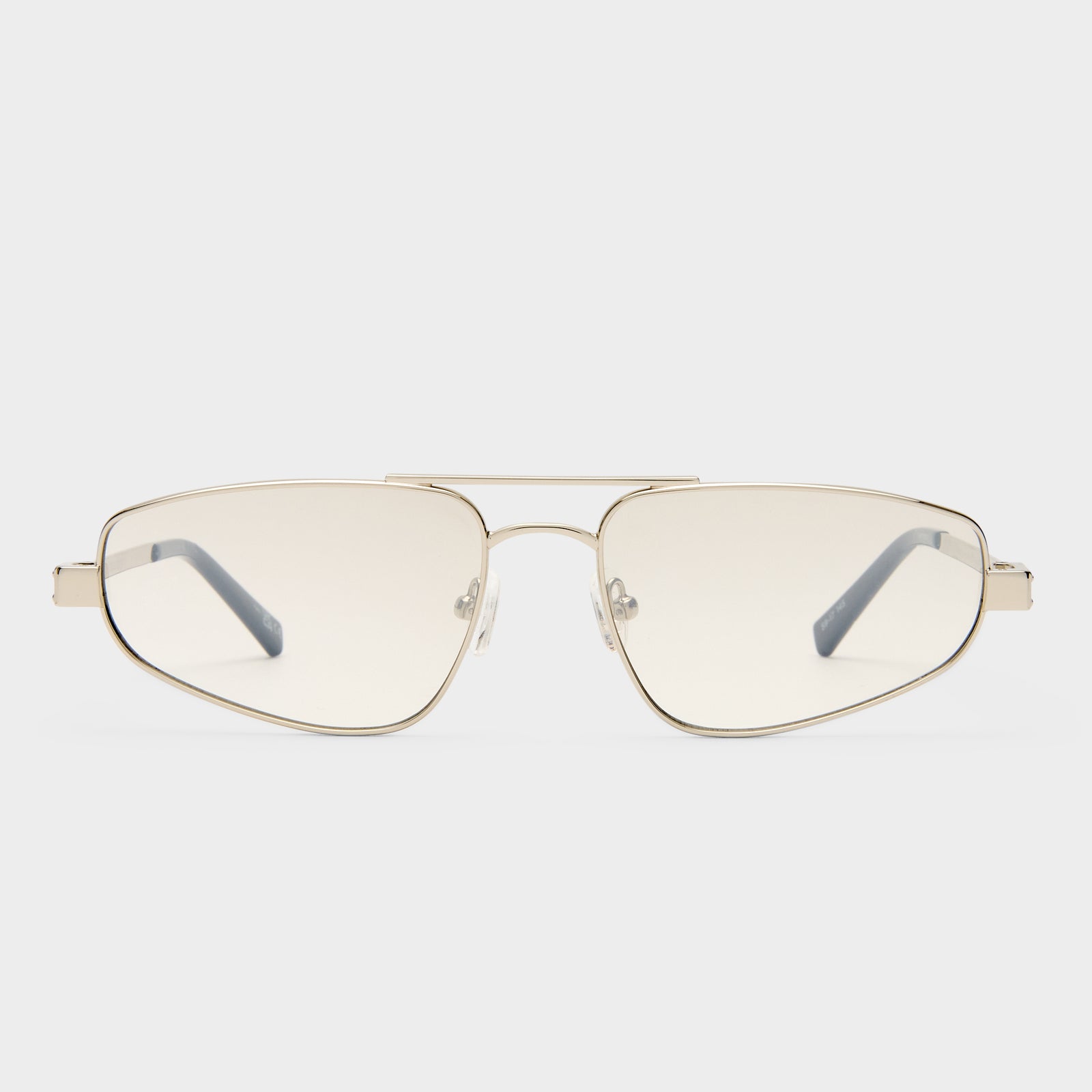 Treasure Silver Uni-Sex Aviator Sunglasses | Le Specs