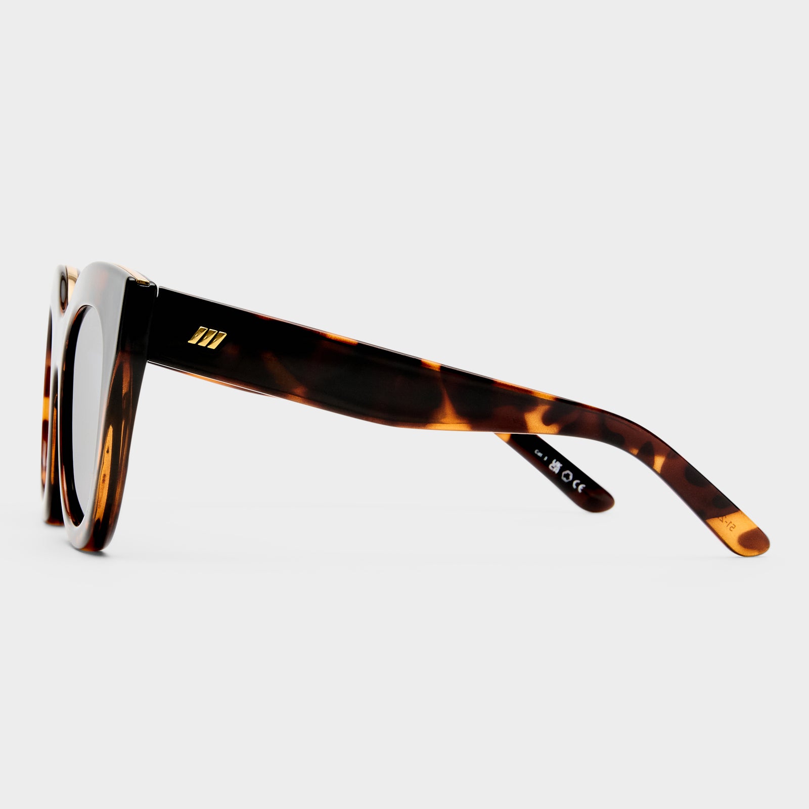 Air Heart Tort Female Cat-Eye Sunglasses | Le Specs