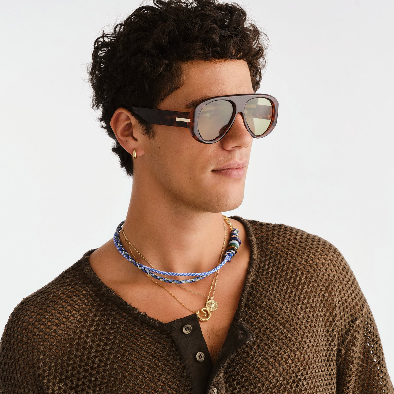 Dream Boat Tort Female Aviator Sunglasses | Le Specs