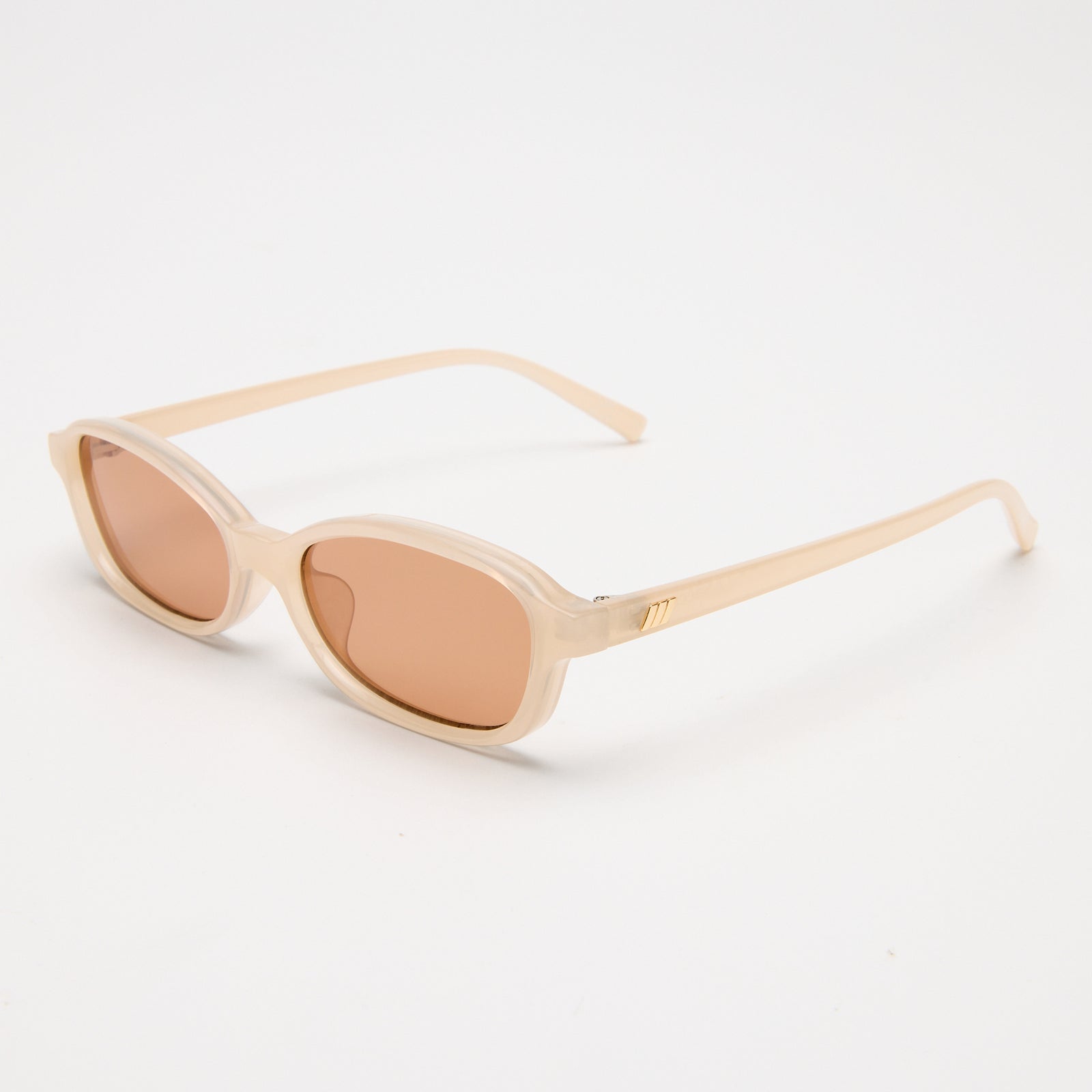 Honey Pot Nude Female Rectangle Sunglasses | Le Specs