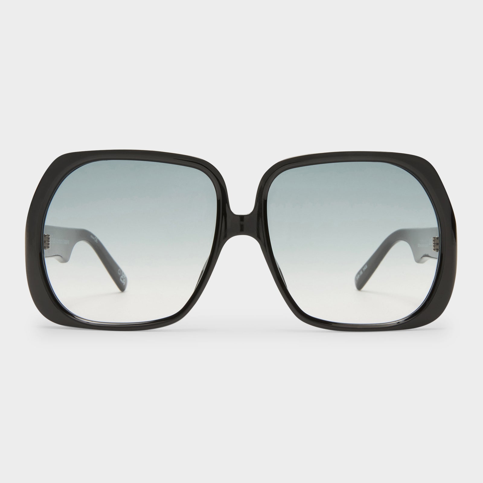 Polydisco Black Female Square Sunglasses | Le Specs