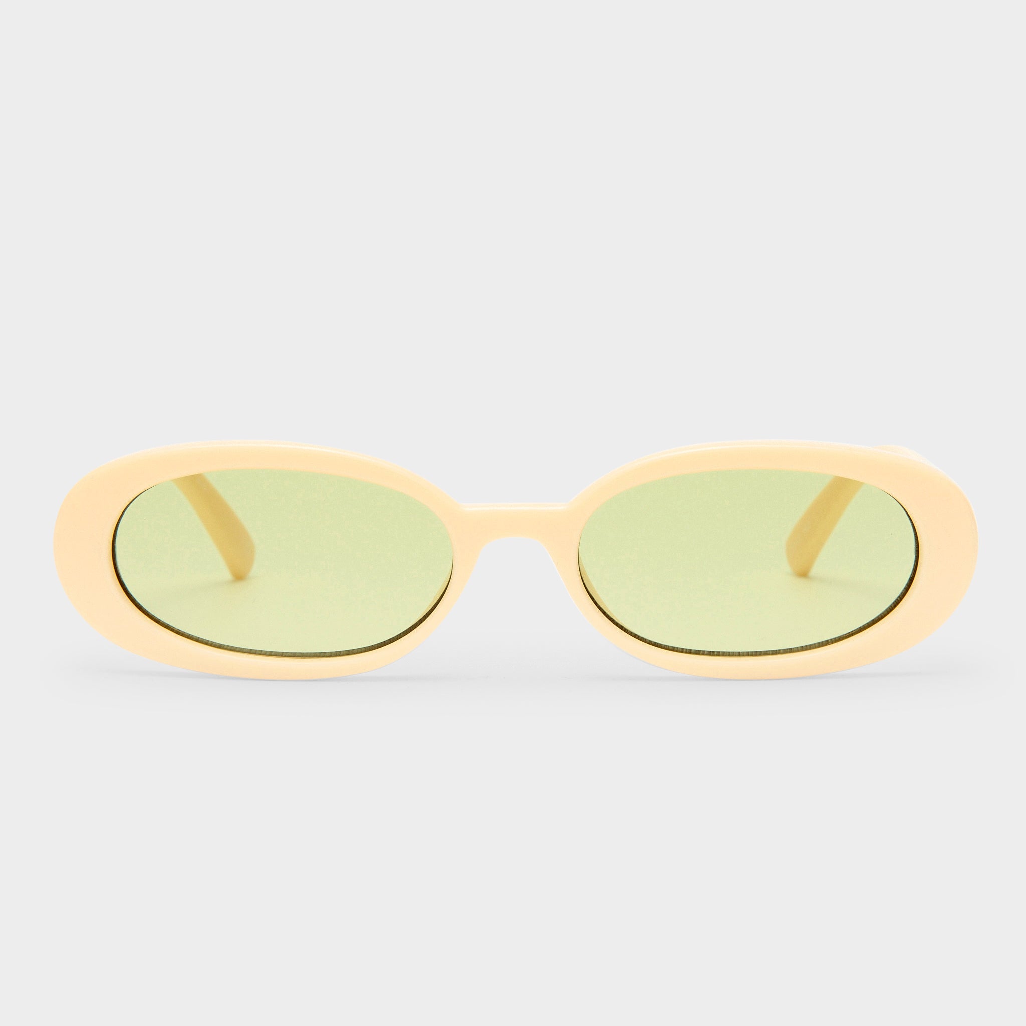 Outta Love Tort Uni-Sex Oval Sunglasses | Le Specs