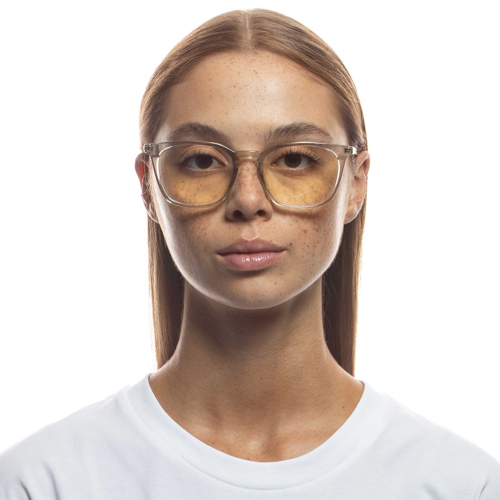 Huzzah Eucalyptus Uni-Sex D-Frame Blue Light | Le Specs