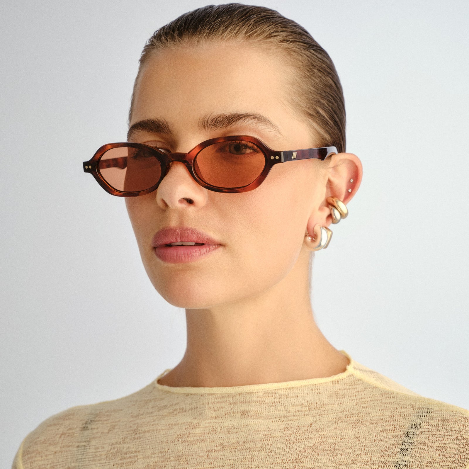 Foundry + Tort Uni-Sex Rectangle Sunglasses | Le Specs