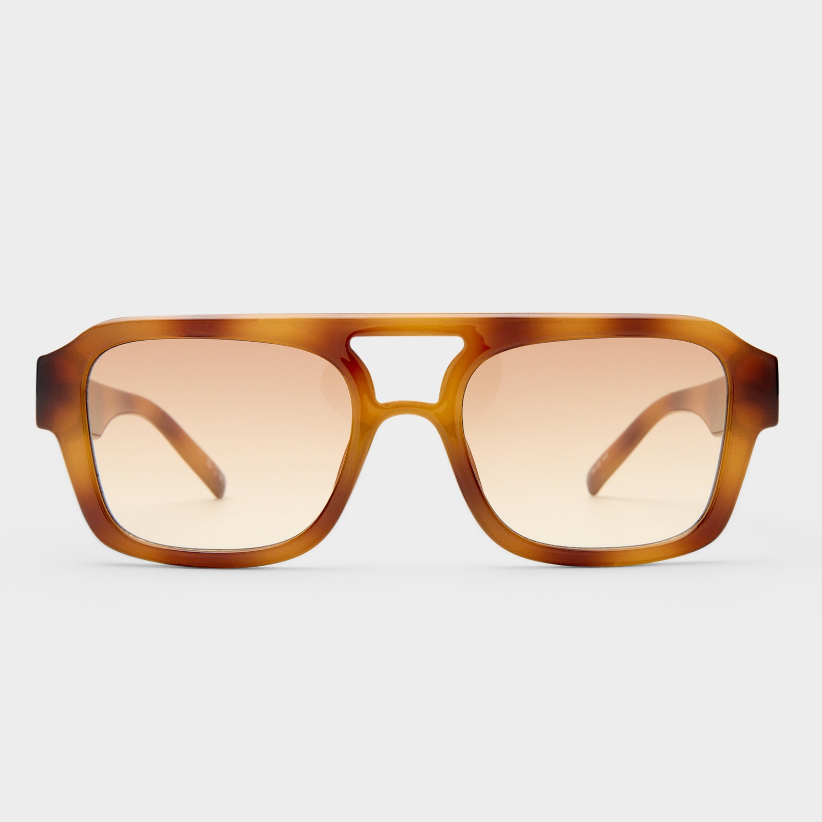 Subzero + Vintage Tort Uni-Sex Aviator Sunglasses | Le Specs