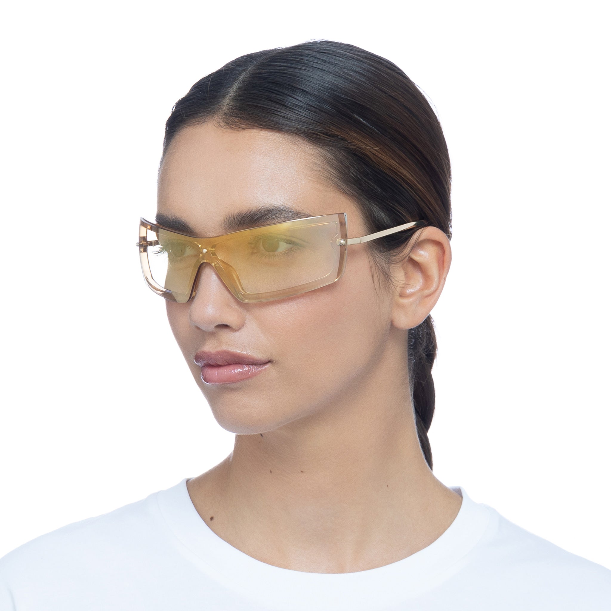 LE SPECS Unisex The Bodyguard Black Wrap Sunglasses