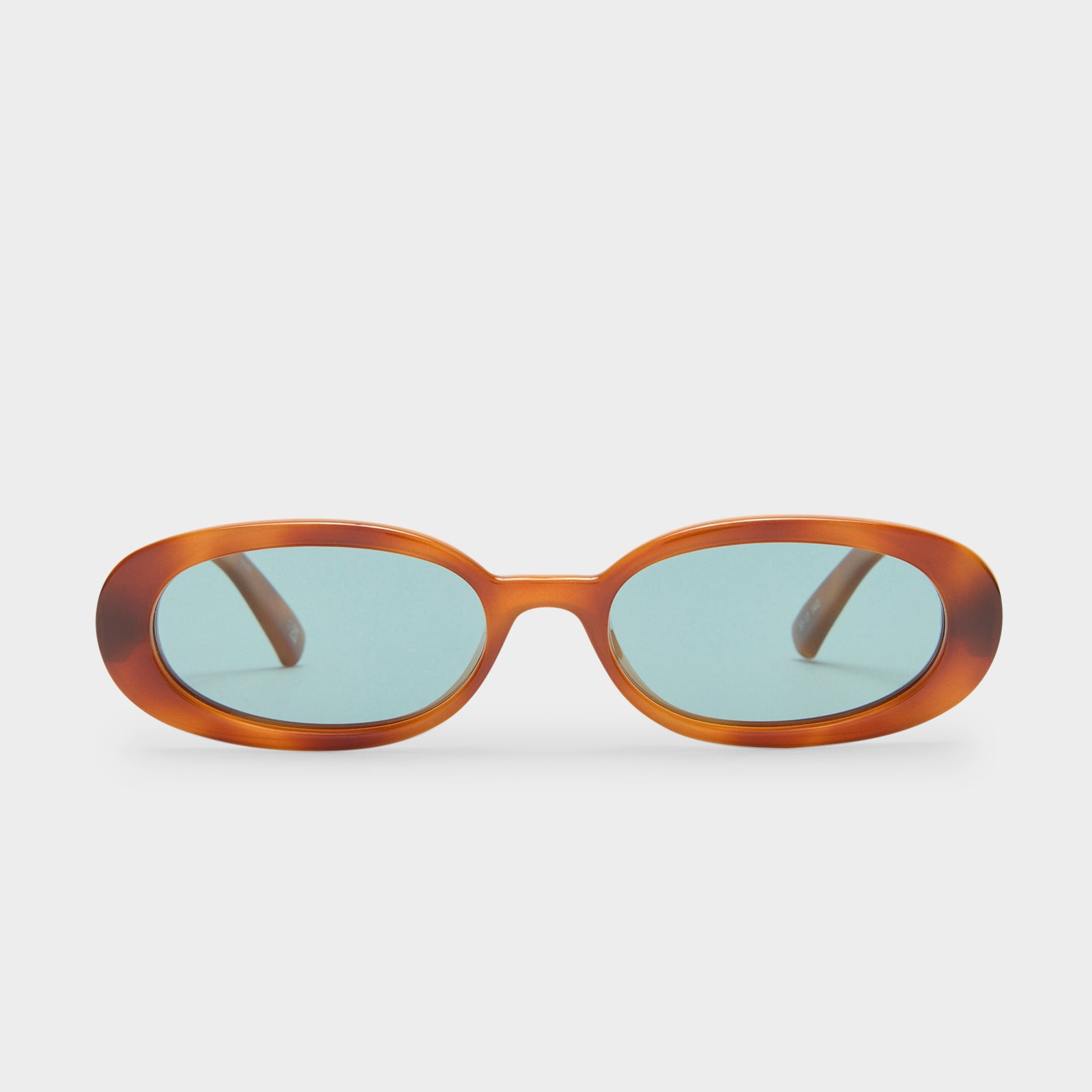 Outta Love Vintage Tort Female Oval Sunglasses | Le Specs