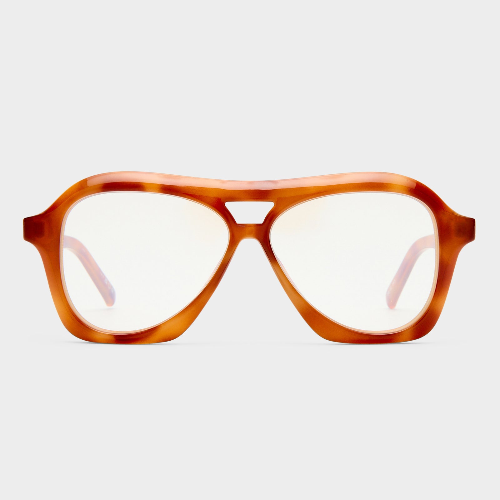 Drizzle Vintage Tort Uni-Sex Aviator Blue Light | Le Specs