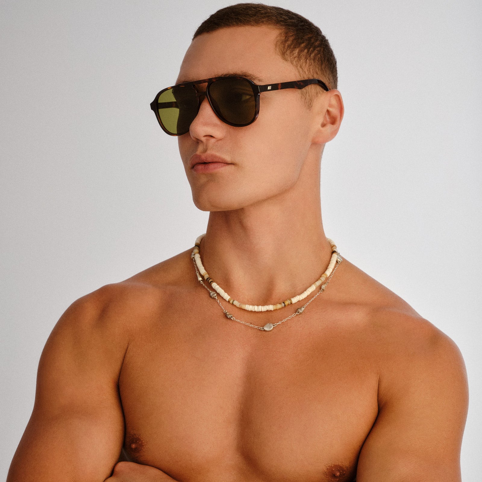 Tragic Magic Tort Uni-Sex Aviator Sunglasses | Le Specs