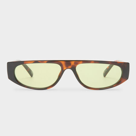 安心の国内配送**世界で大人気【Le Specs】VINTAGE TORT Work It! Vintage Tort Uni-Sex Oval Sunglasses | Le Specs