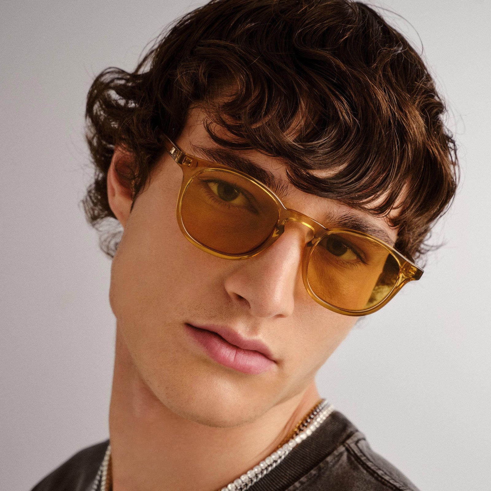 Club Royale Whiskey Uni-Sex Round Sunglasses | Le Specs