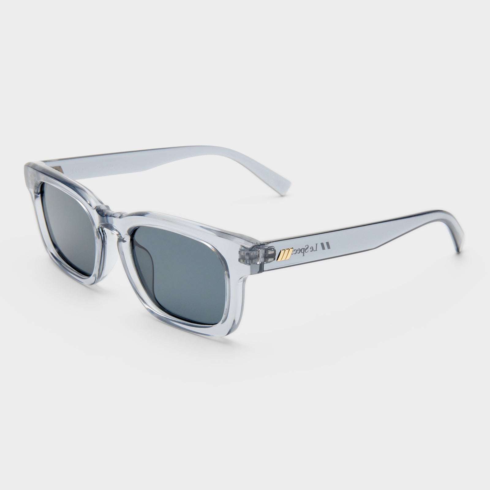 Iceberg + Pewter Uni-Sex Square Sunglasses | Le Specs