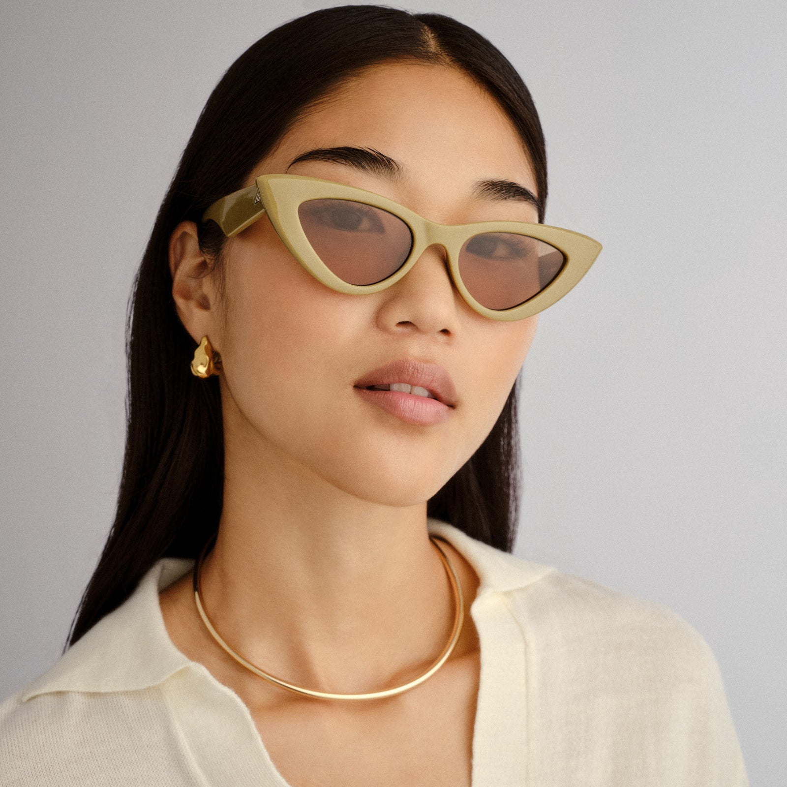 Hypnosis Biscotti Female Cat-Eye Sunglasses | Le Specs