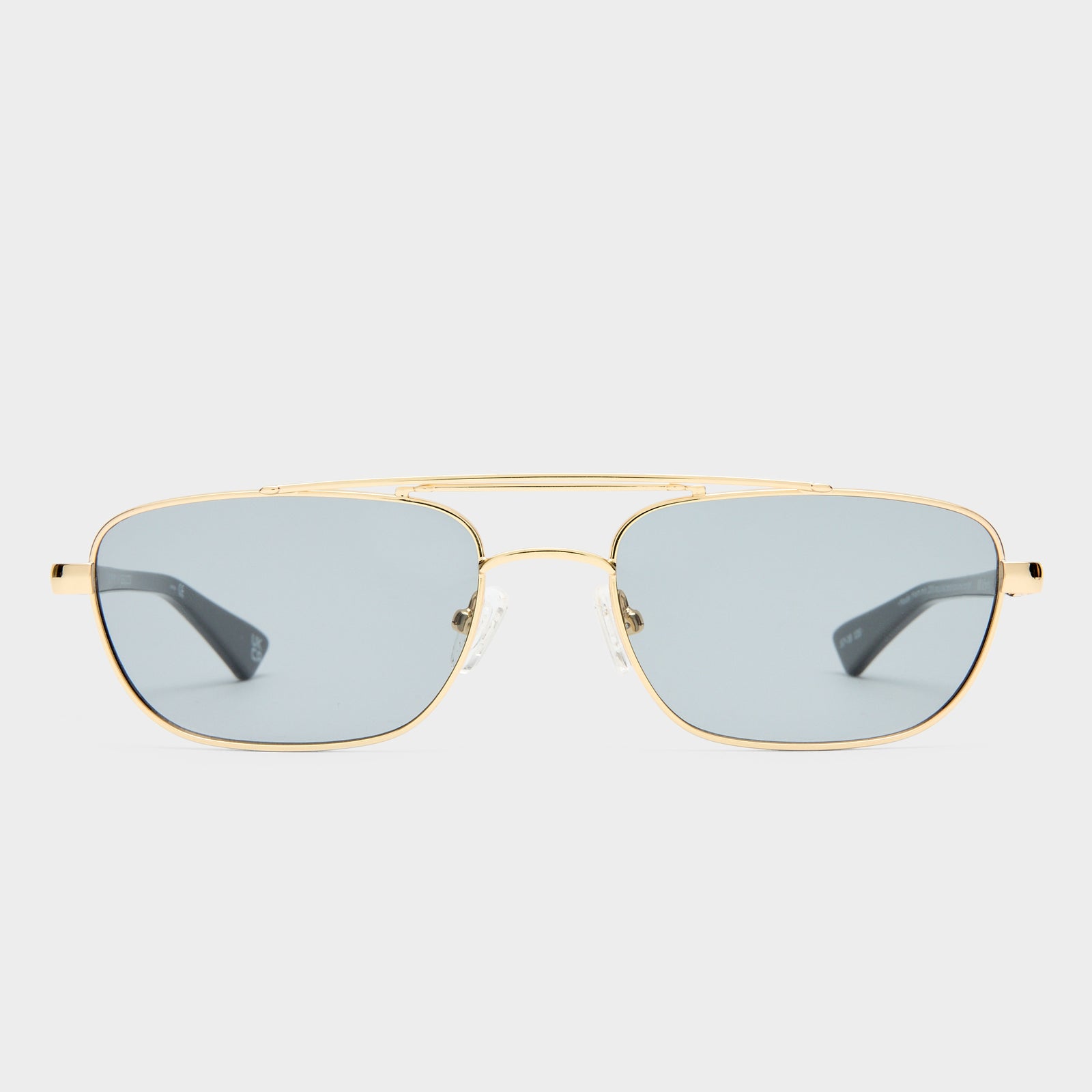 Le Mimi Gold Uni-Sex Aviator Sunglasses | Le Specs