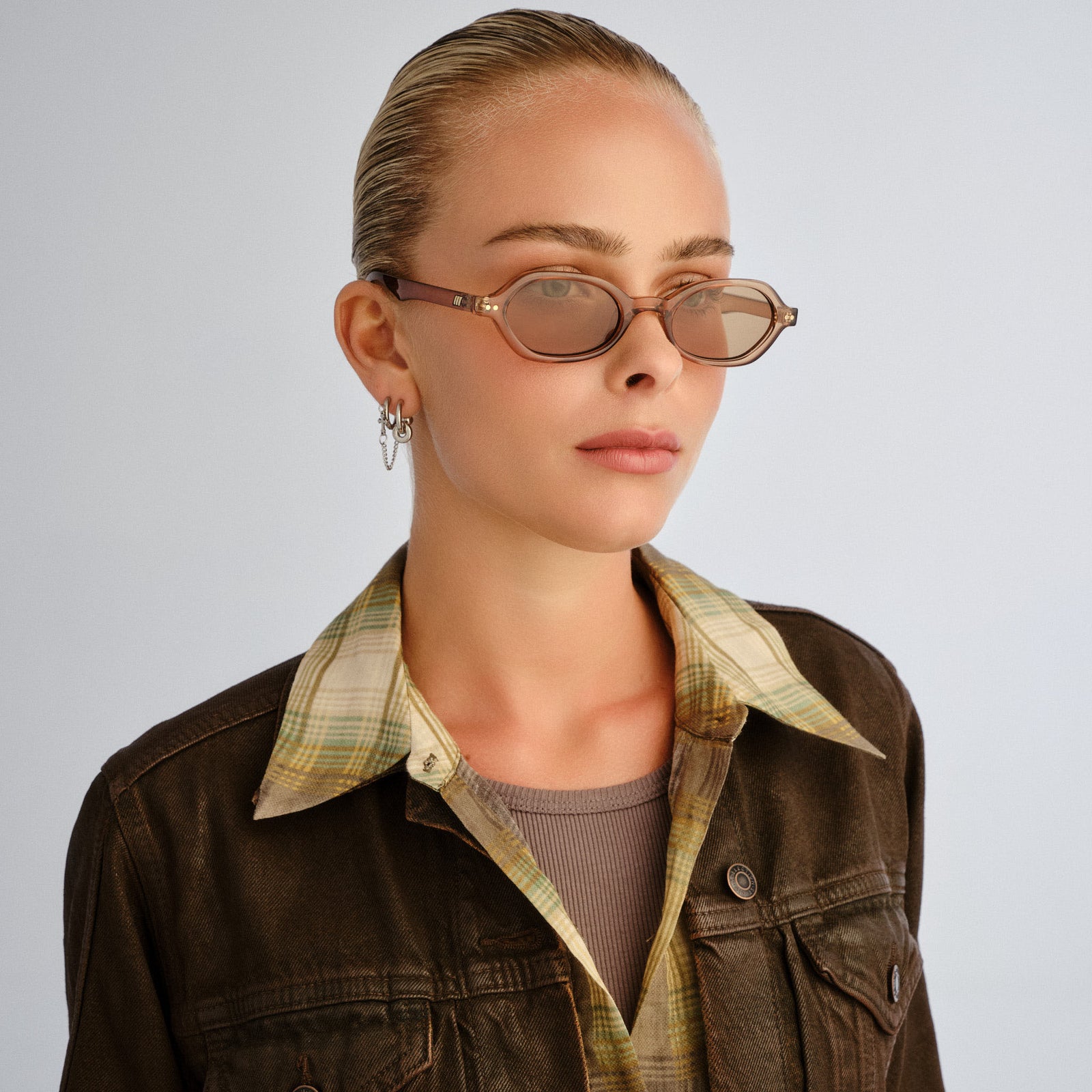 Foundry + Whiskey Uni-Sex Rectangle Sunglasses | Le Specs