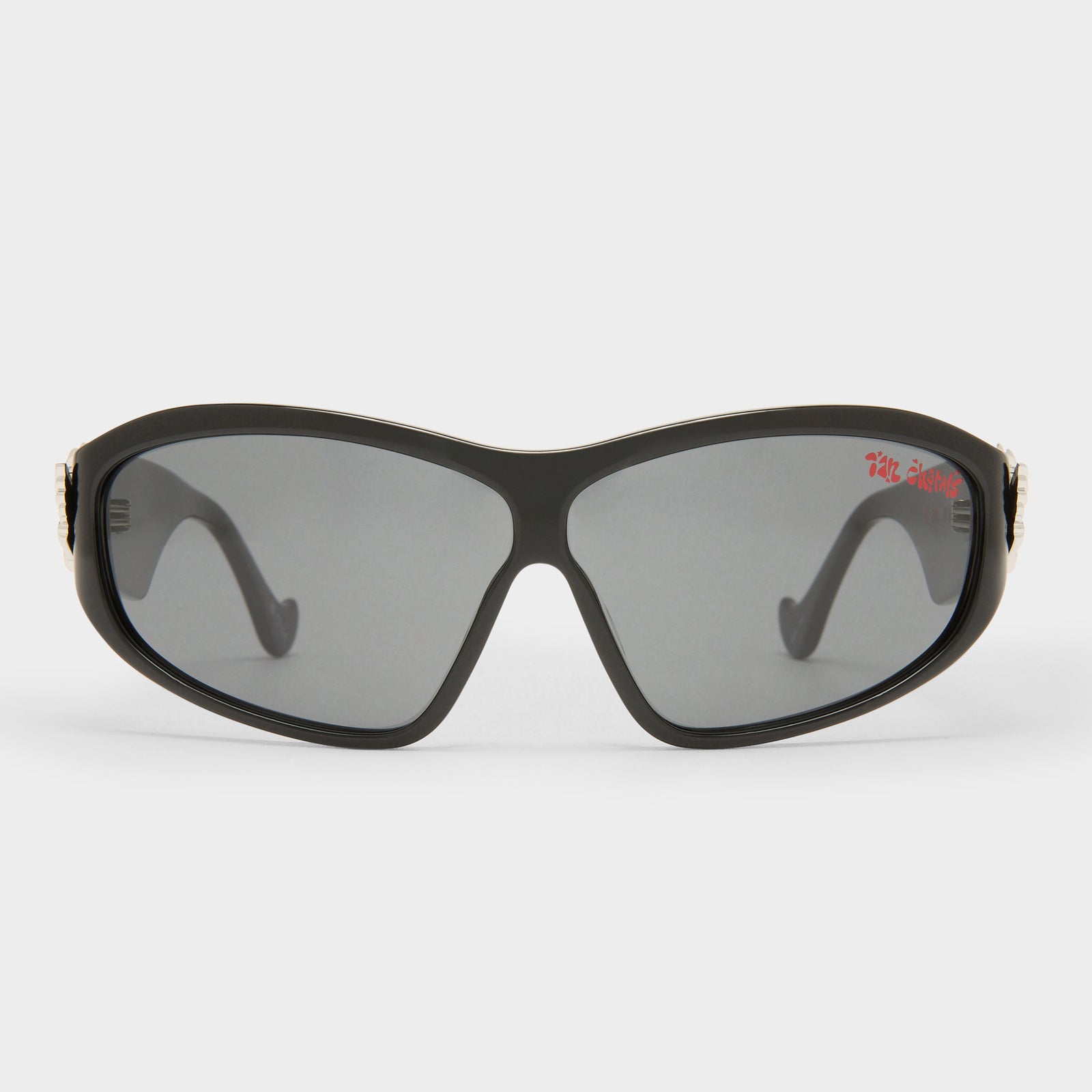 51 Percent Angel Black Uni-Sex D-Frame Sunglasses | Le Specs