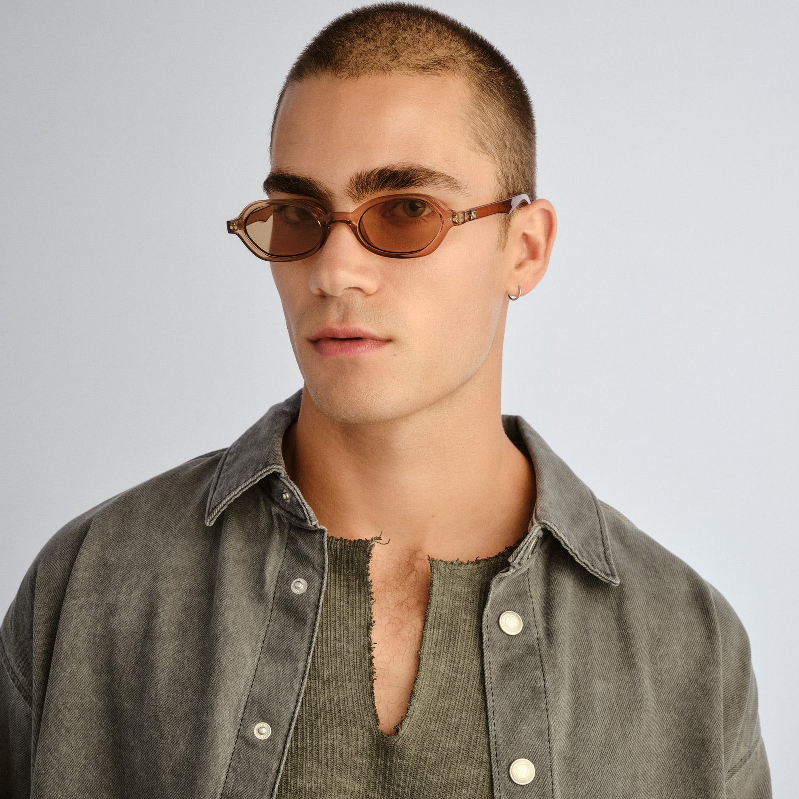 Foundry + Whiskey Uni-Sex Rectangle Sunglasses | Le Specs