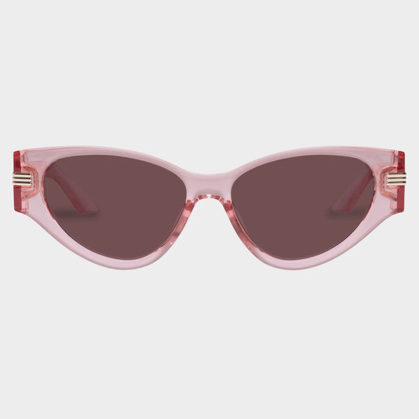 Missoma x Le Specs Pink Cat Eye Sunglasses Scorpius Ridge Scorpius Ridge Pink Female Cat-Eye Sunglasses | Le Specs main image 2