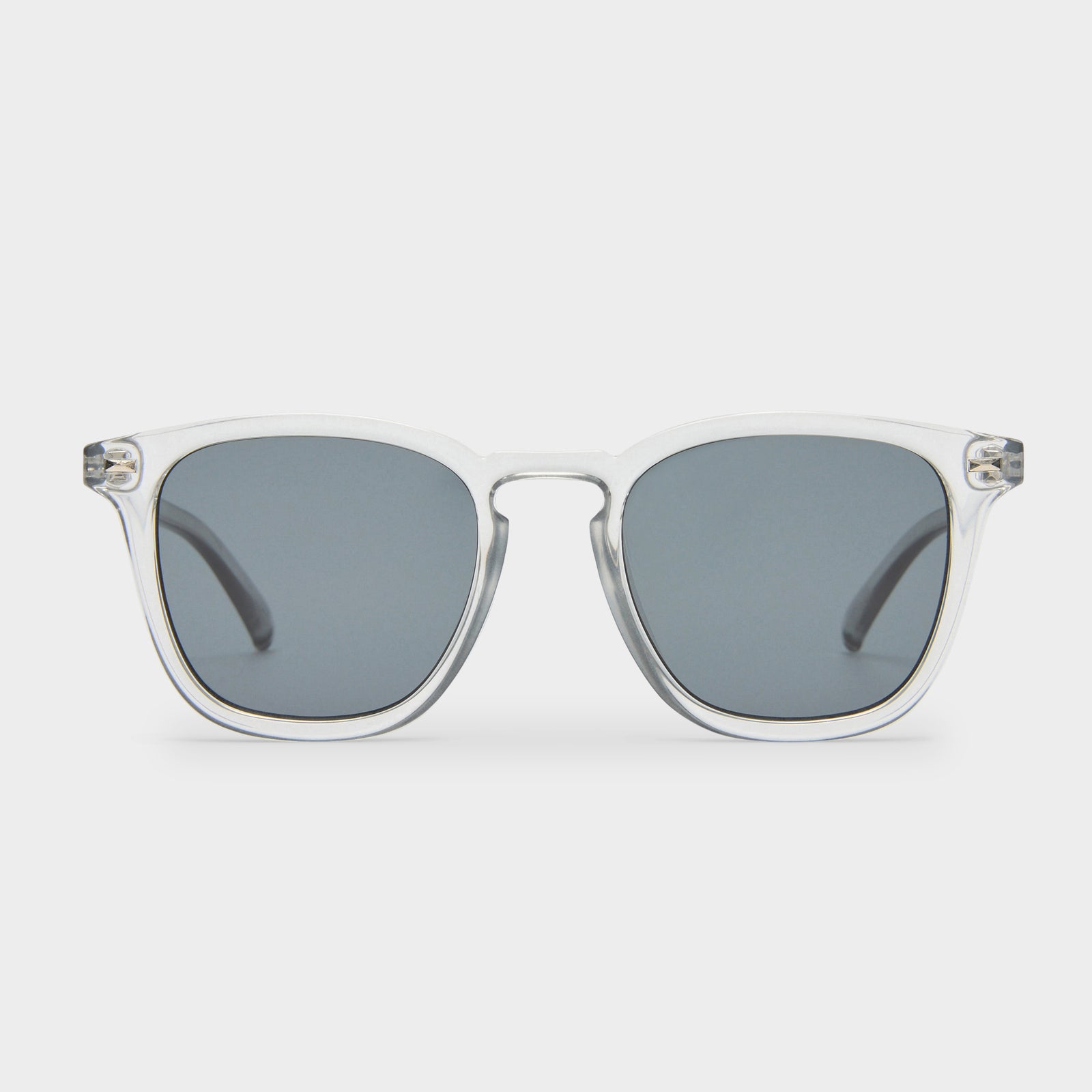 No Biggie Pewter Uni-Sex D-Frame Sunglasses | Le Specs
