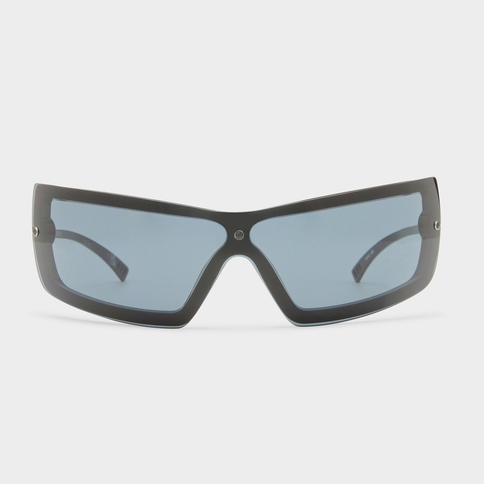 The Bodyguard Black Matte Black Uni-Sex Wrap Sunglasses | Le Specs