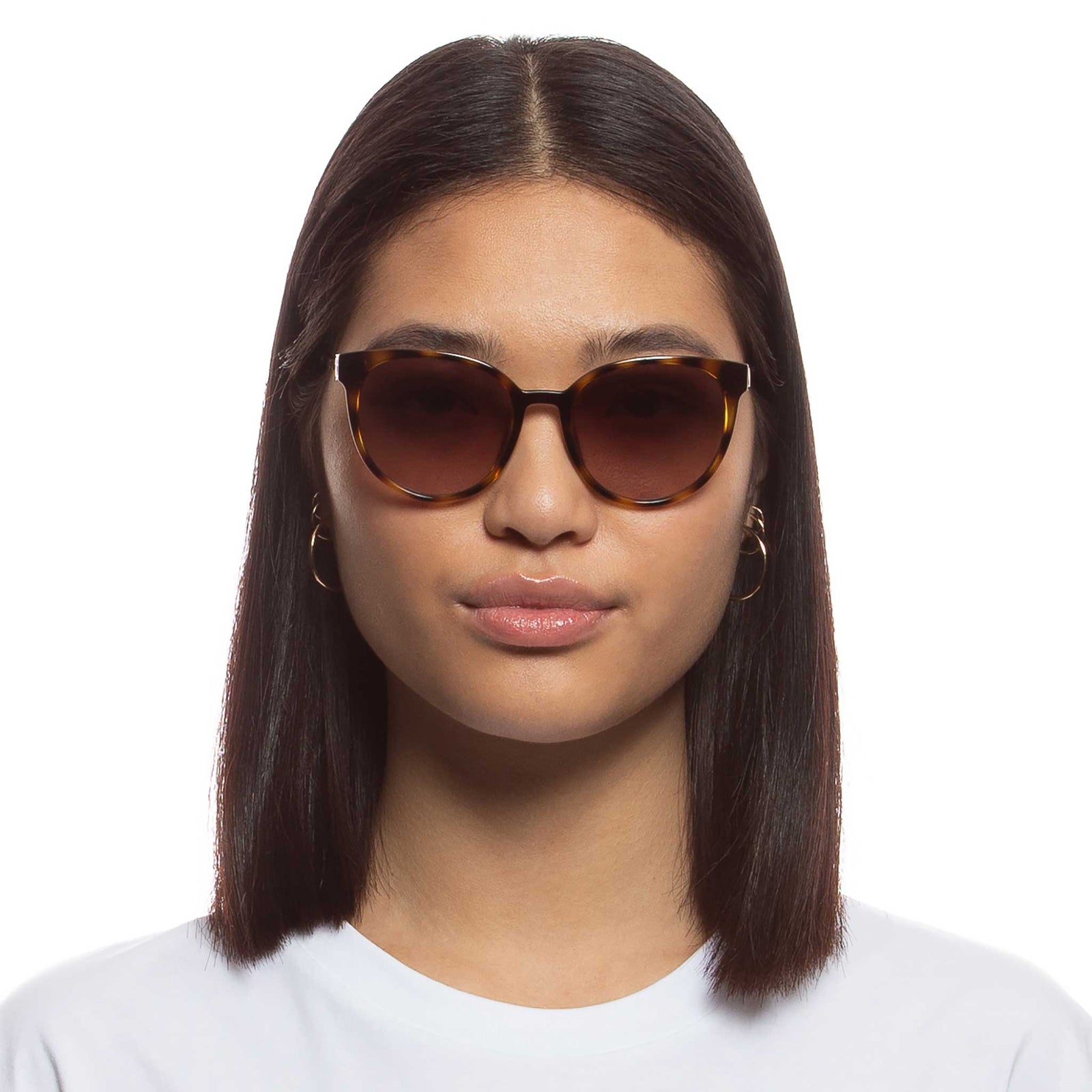 Contention Tort Female Round Sunglasses | Le Specs