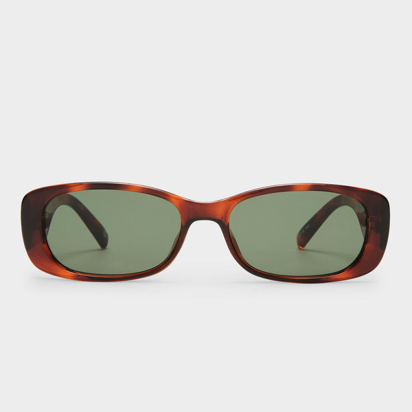 Unreal! Toffee Tort Uni-Sex Rectangle Sunglasses | Le Specs Unreal! Toffee Tort Uni-Sex Rectangle Sunglasses | Le Specs