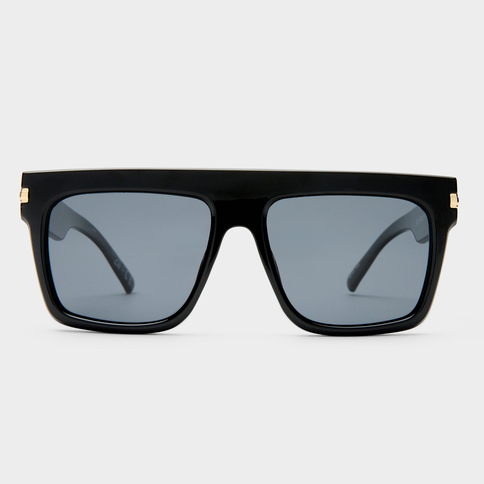 Offside + Black Female Shield Sunglasses | Le Specs