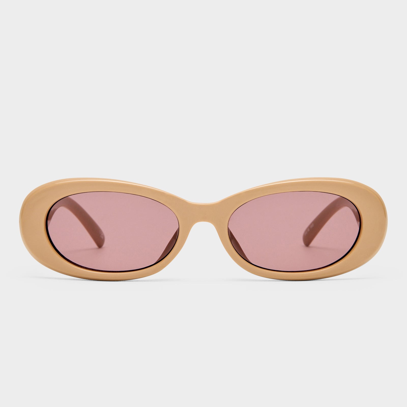 Hey Ya + Cappuccino Female Oval Sunglasses | Le Specs