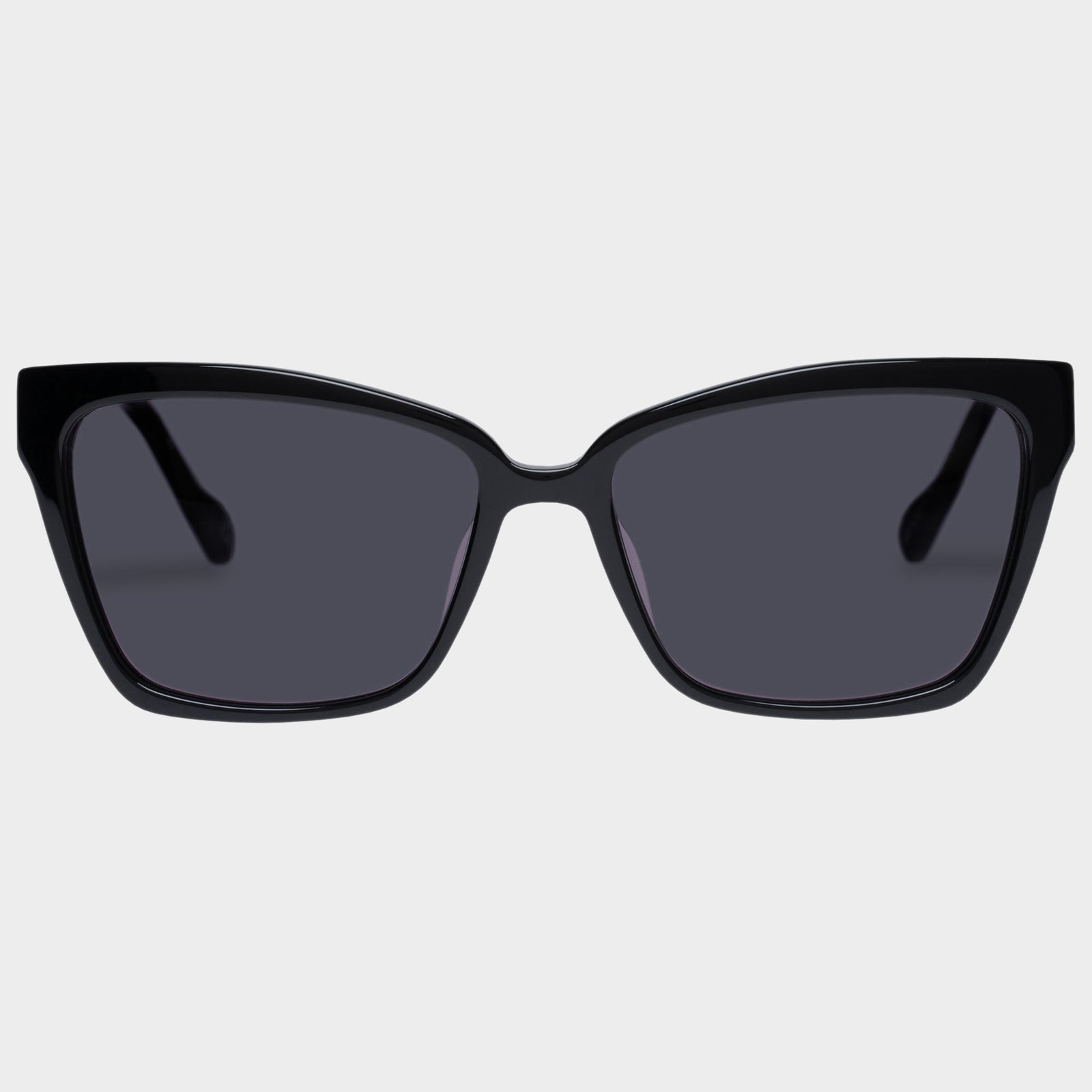 Bio-Trap Black Female D-Frame Sunglasses | Le Specs