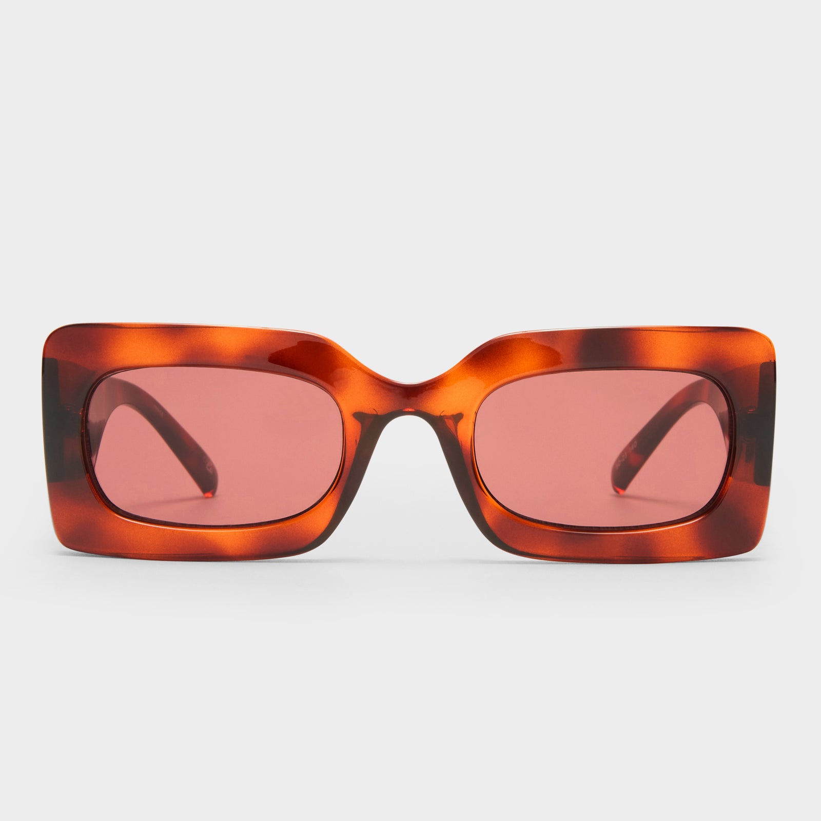 Oh Damn Toffee Tort Female Rectangle Sunglasses | Le Specs